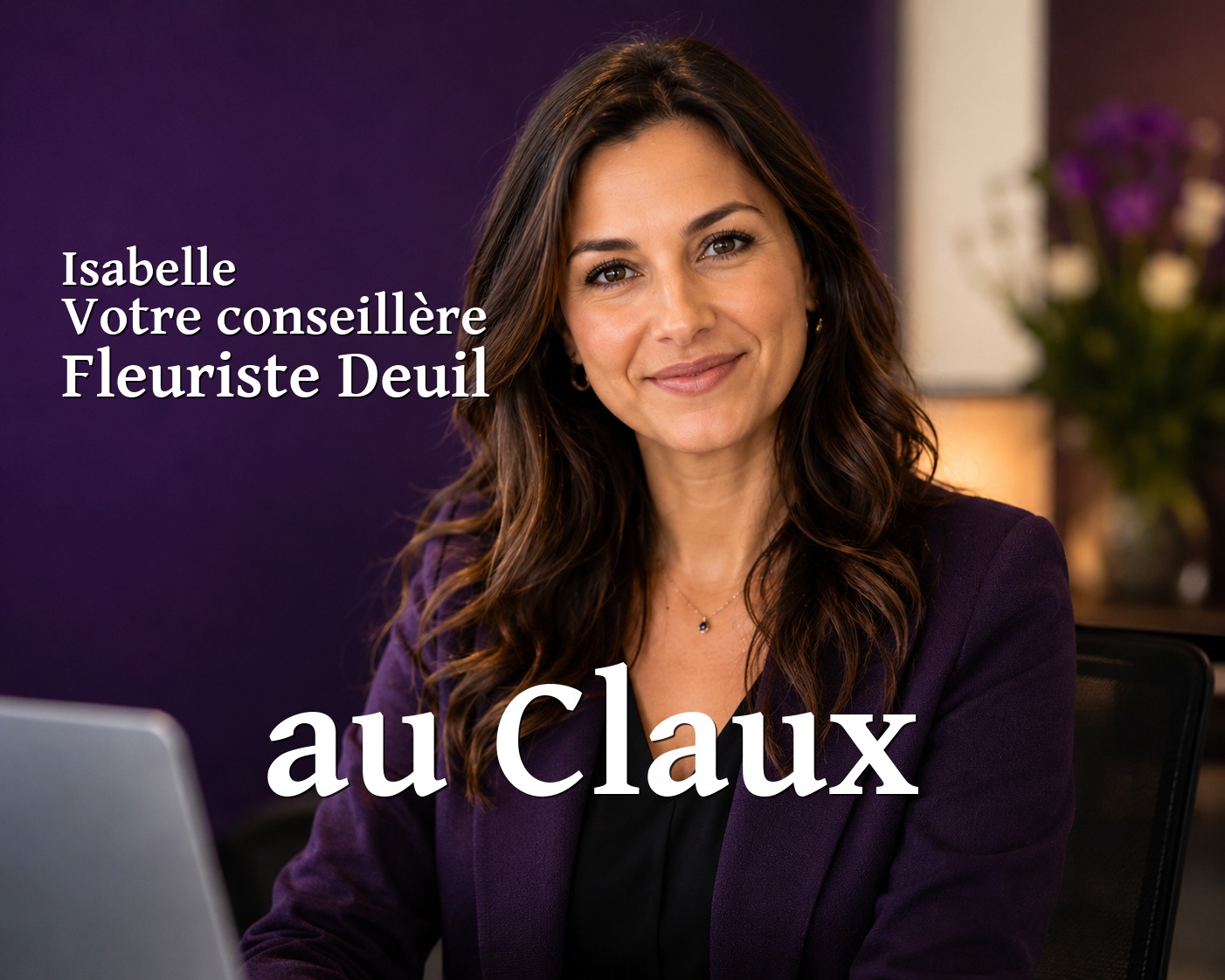 Isabelle, votre conseillère Fleuriste Deuil au Claux