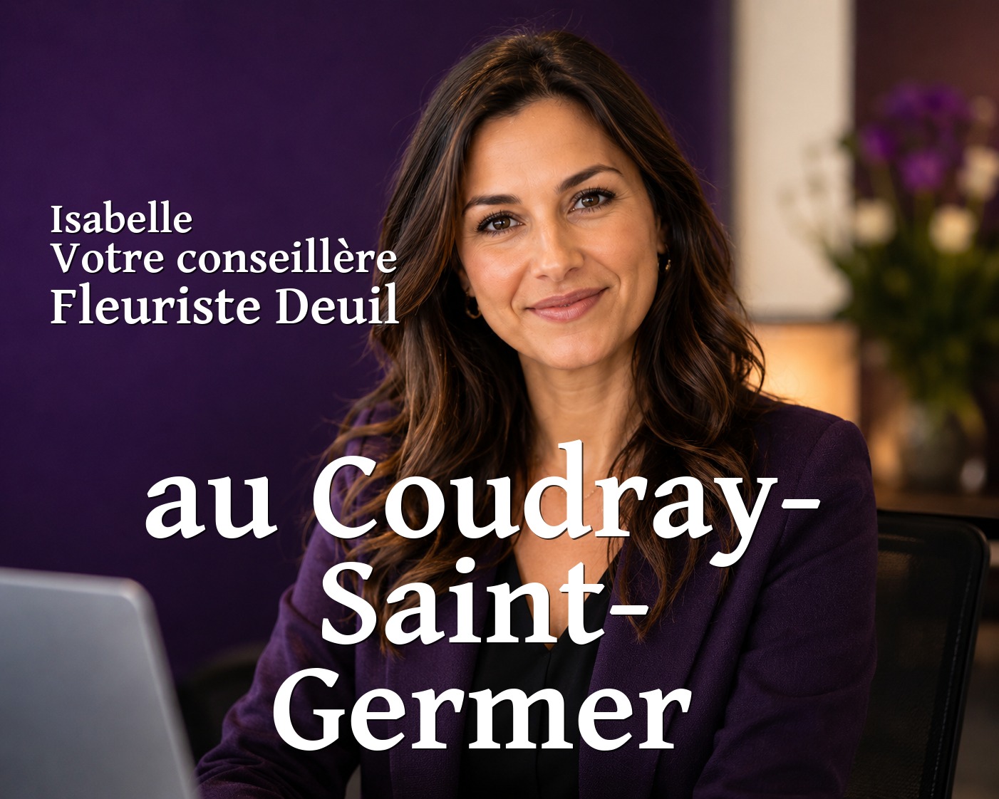 Isabelle, votre conseillère Fleuriste Deuil au Coudray-Saint-Germer