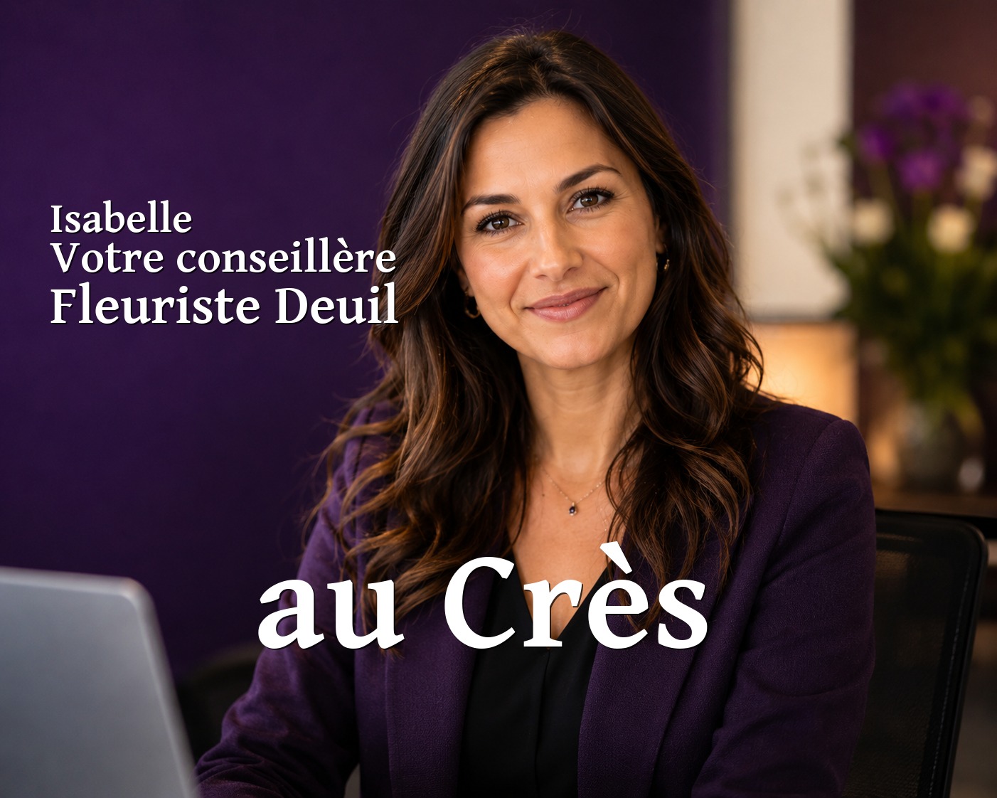 Isabelle, votre conseillère Fleuriste Deuil au Crès