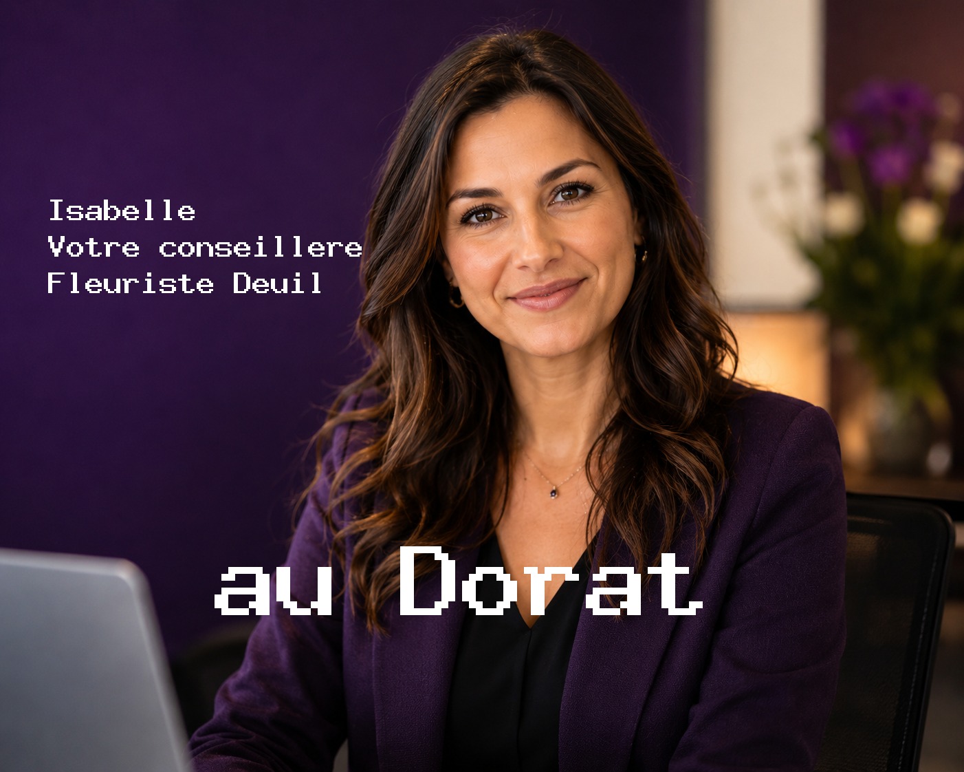 Isabelle, votre conseillère Fleuriste Deuil au Dorat