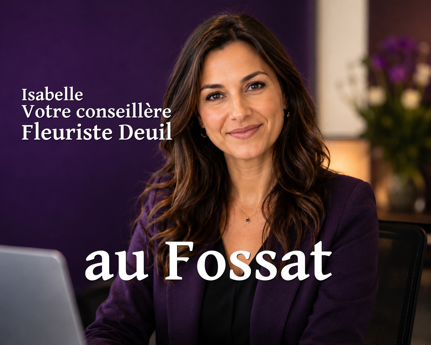 Isabelle, votre conseillère Fleuriste Deuil au Fossat