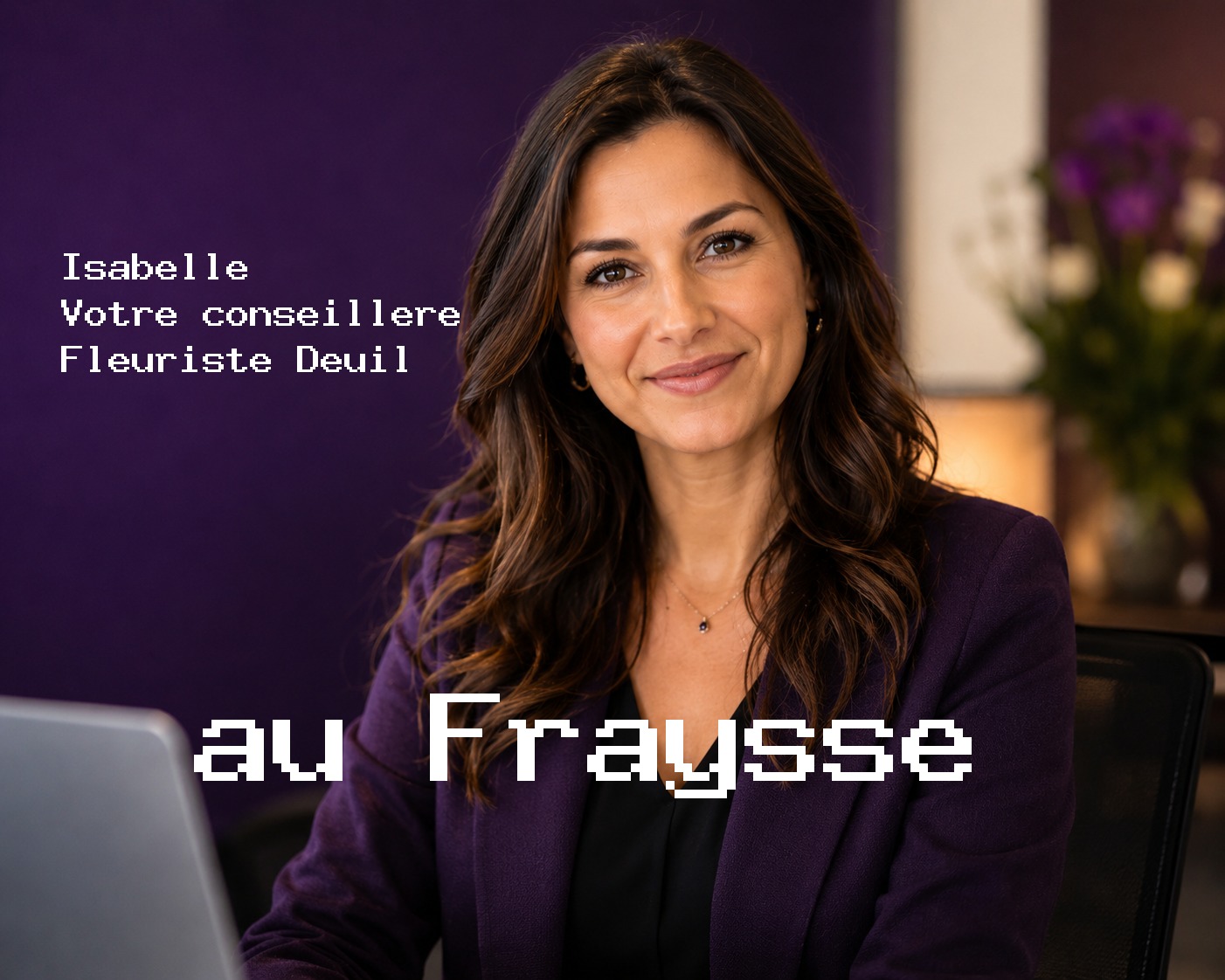 Isabelle, votre conseillère Fleuriste Deuil au Fraysse