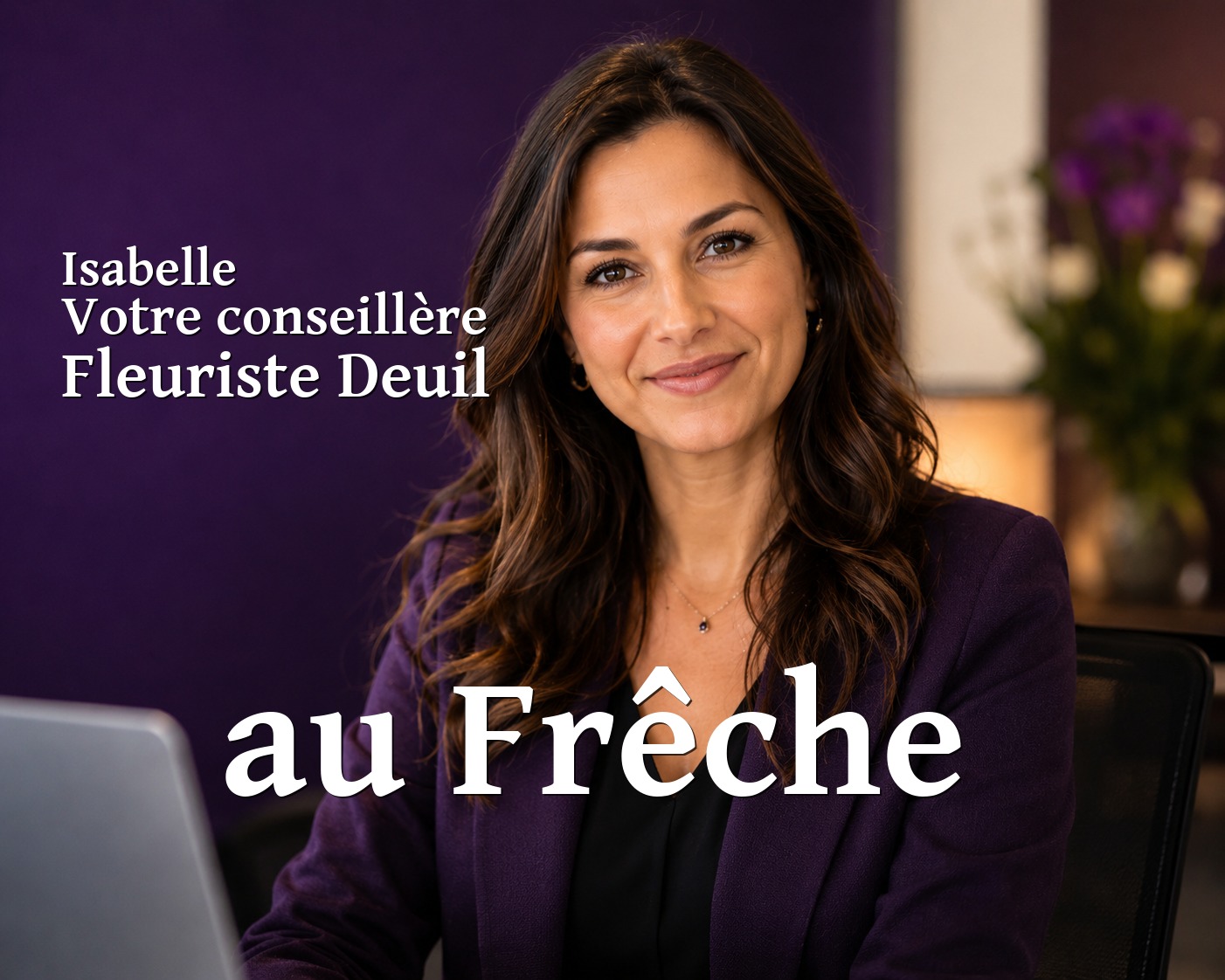 Isabelle, votre conseillère Fleuriste Deuil au Frêche