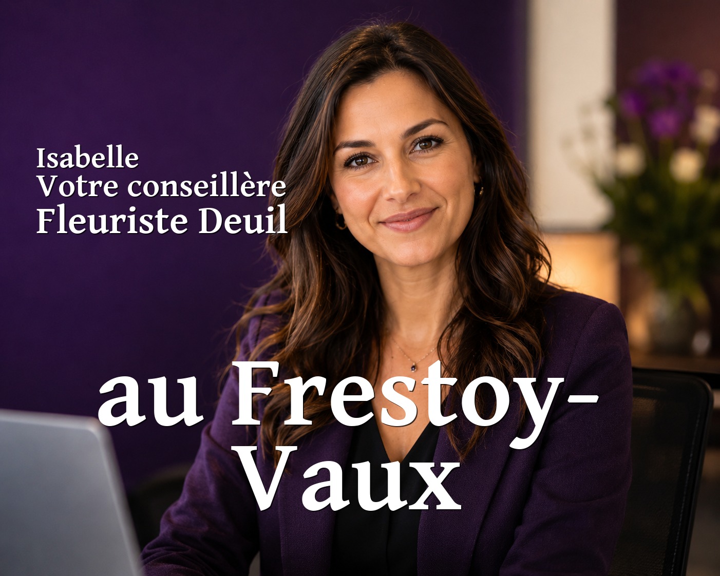 Isabelle, votre conseillère Fleuriste Deuil au Frestoy-Vaux
