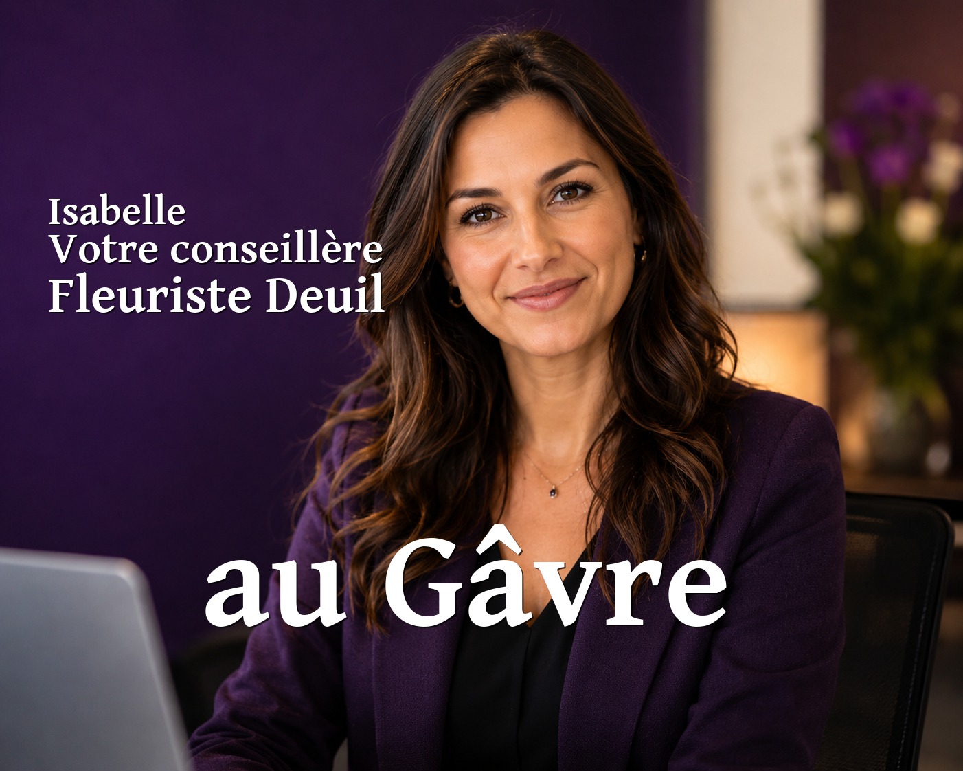 Isabelle, votre conseillère Fleuriste Deuil au Gâvre