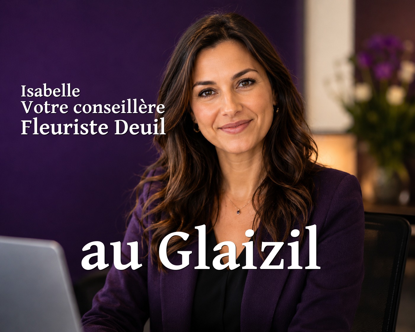 Isabelle, votre conseillère Fleuriste Deuil au Glaizil