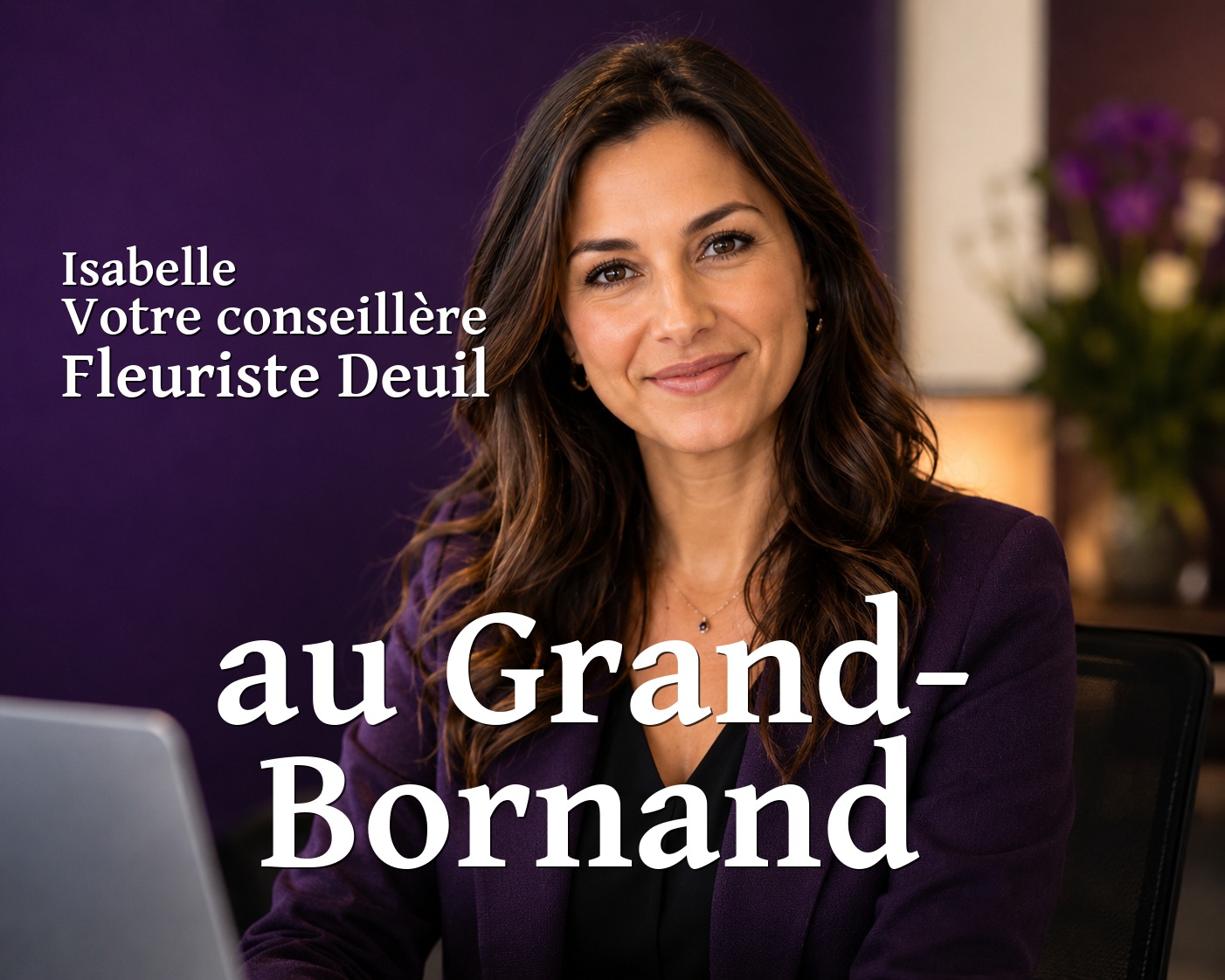 Isabelle, votre conseillère Fleuriste Deuil au Grand-Bornand