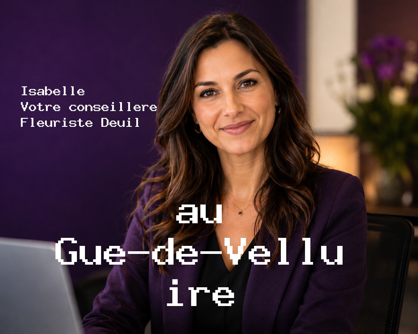 Isabelle, votre conseillère Fleuriste Deuil au Gué-de-Velluire