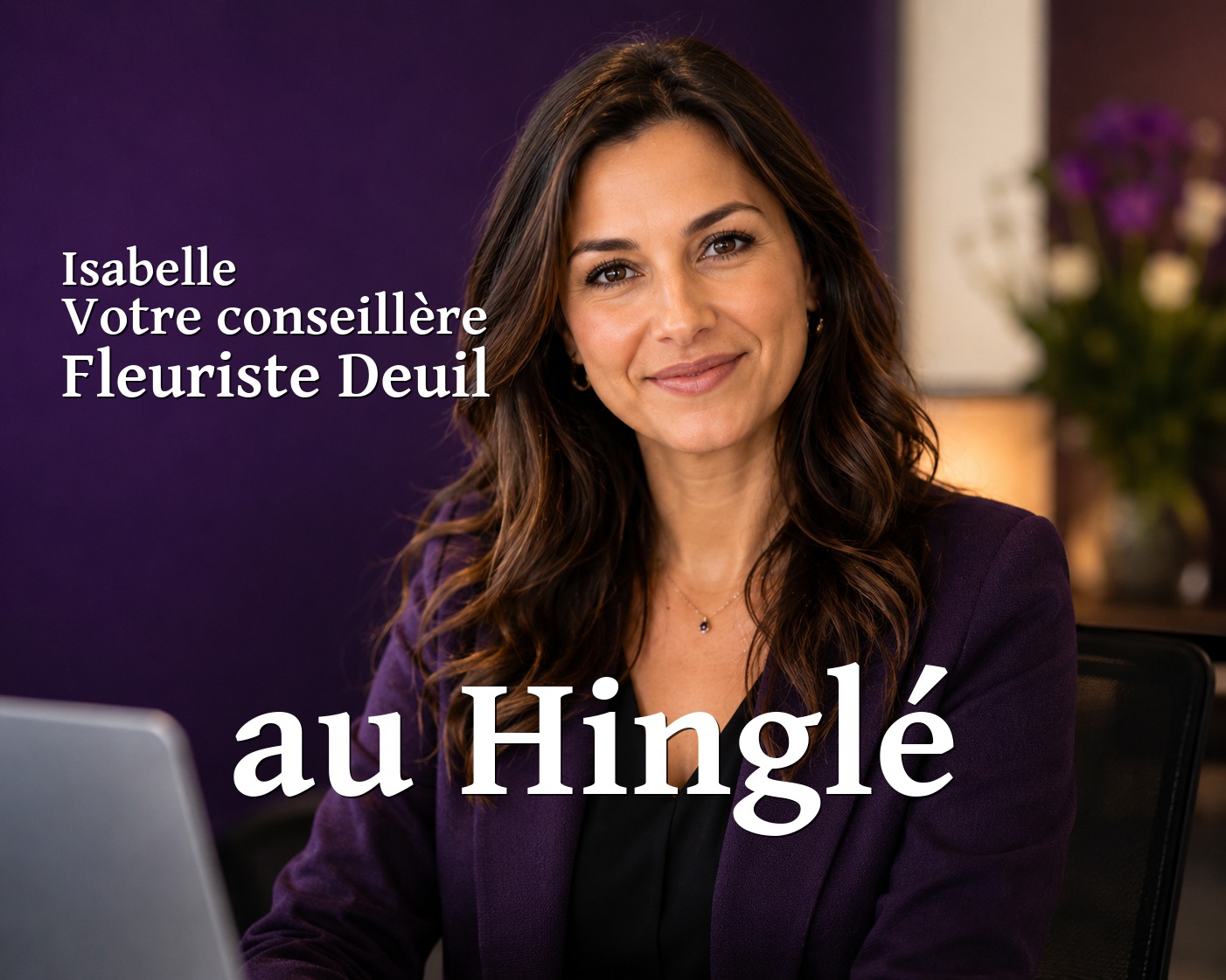 Isabelle, votre conseillère Fleuriste Deuil au Hinglé