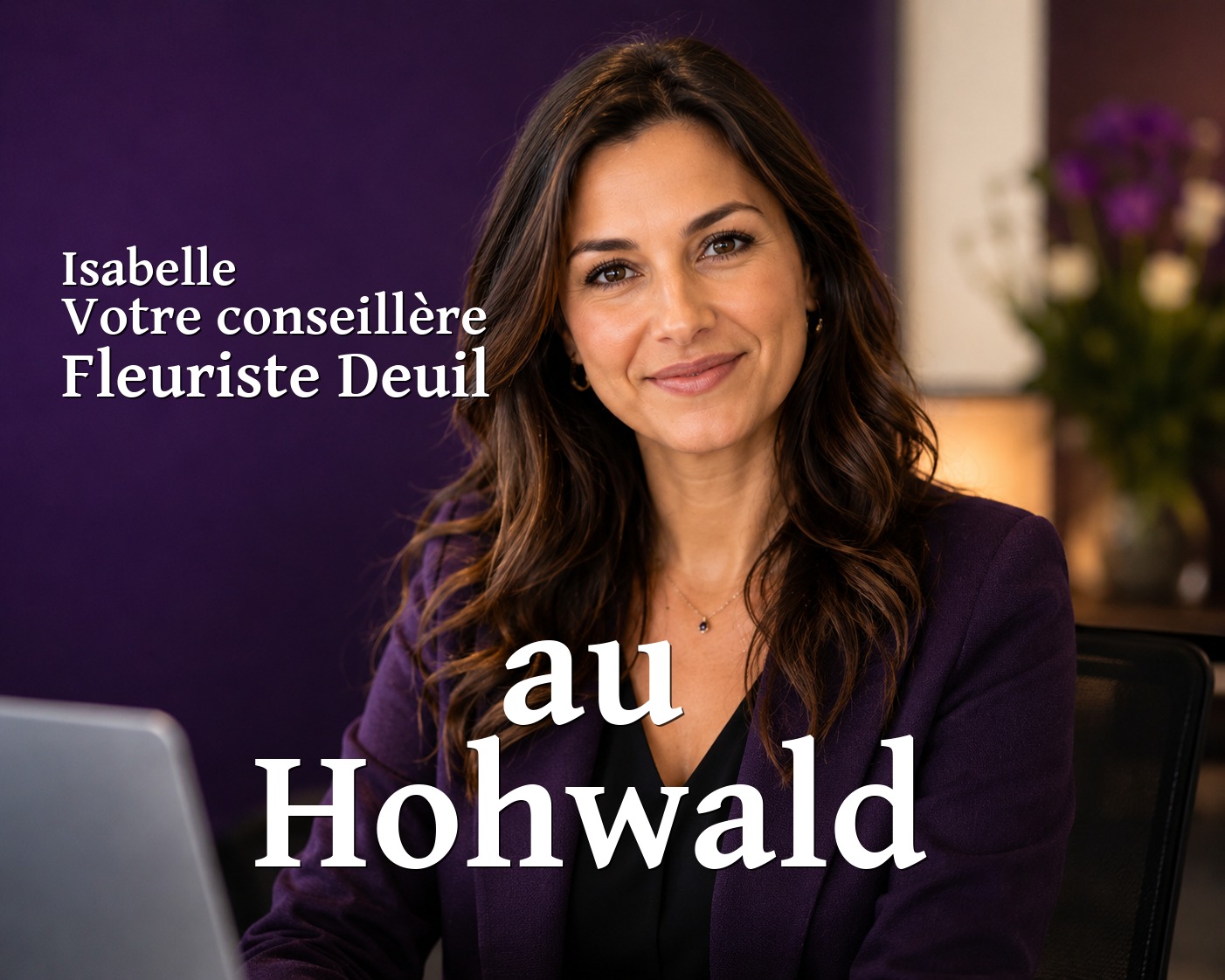 Isabelle, votre conseillère Fleuriste Deuil au Hohwald