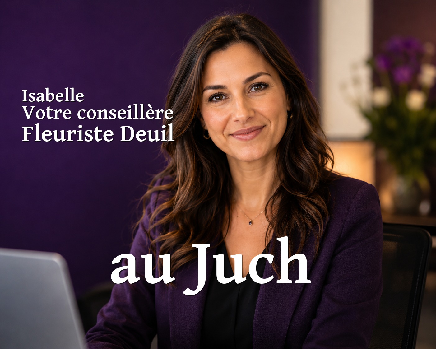 Isabelle, votre conseillère Fleuriste Deuil au Juch