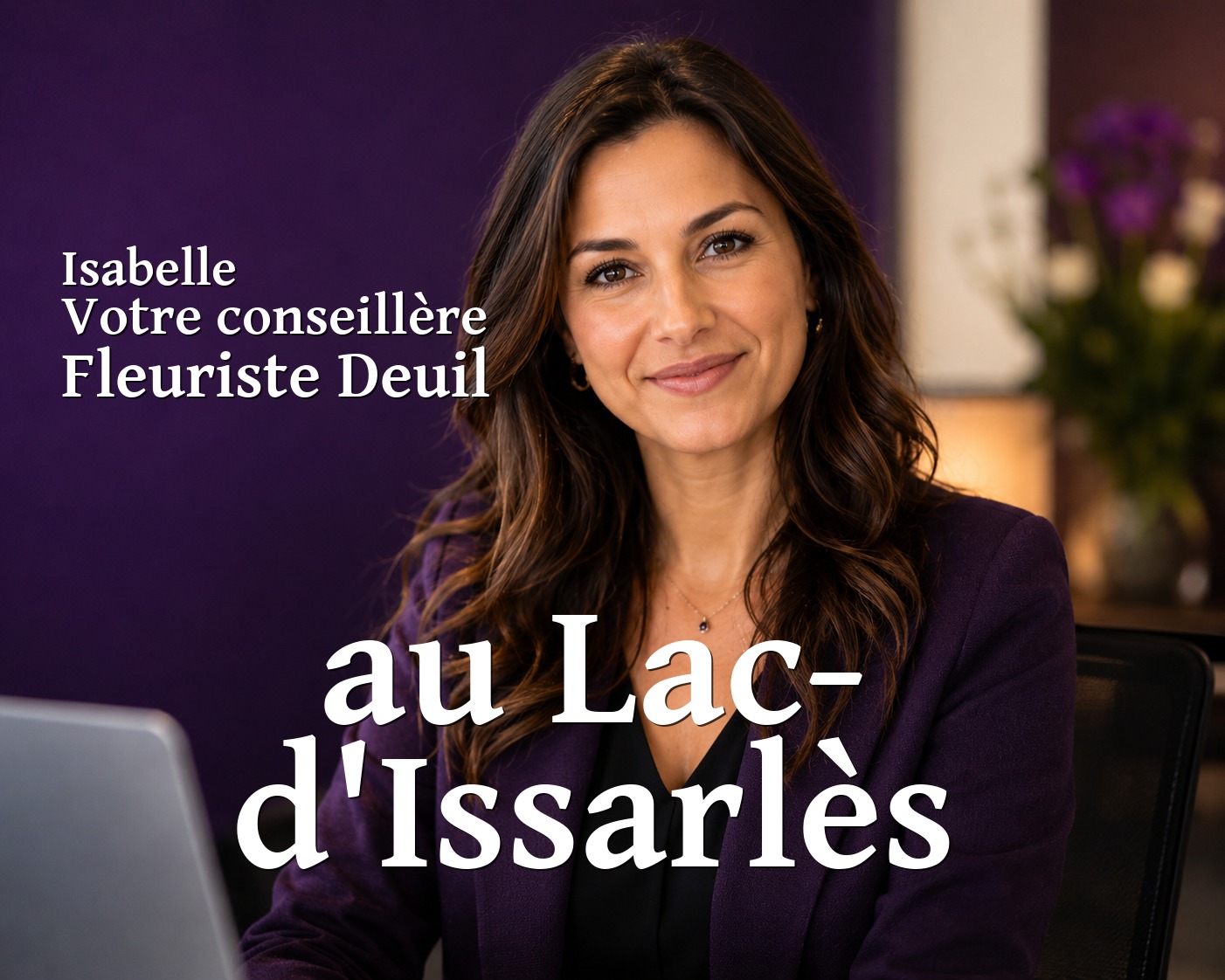 Isabelle, votre conseillère Fleuriste Deuil au Lac-d'Issarlès