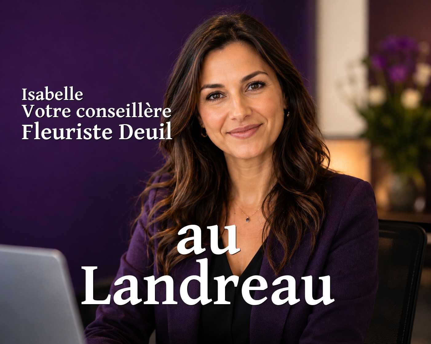 Isabelle, votre conseillère Fleuriste Deuil au Landreau