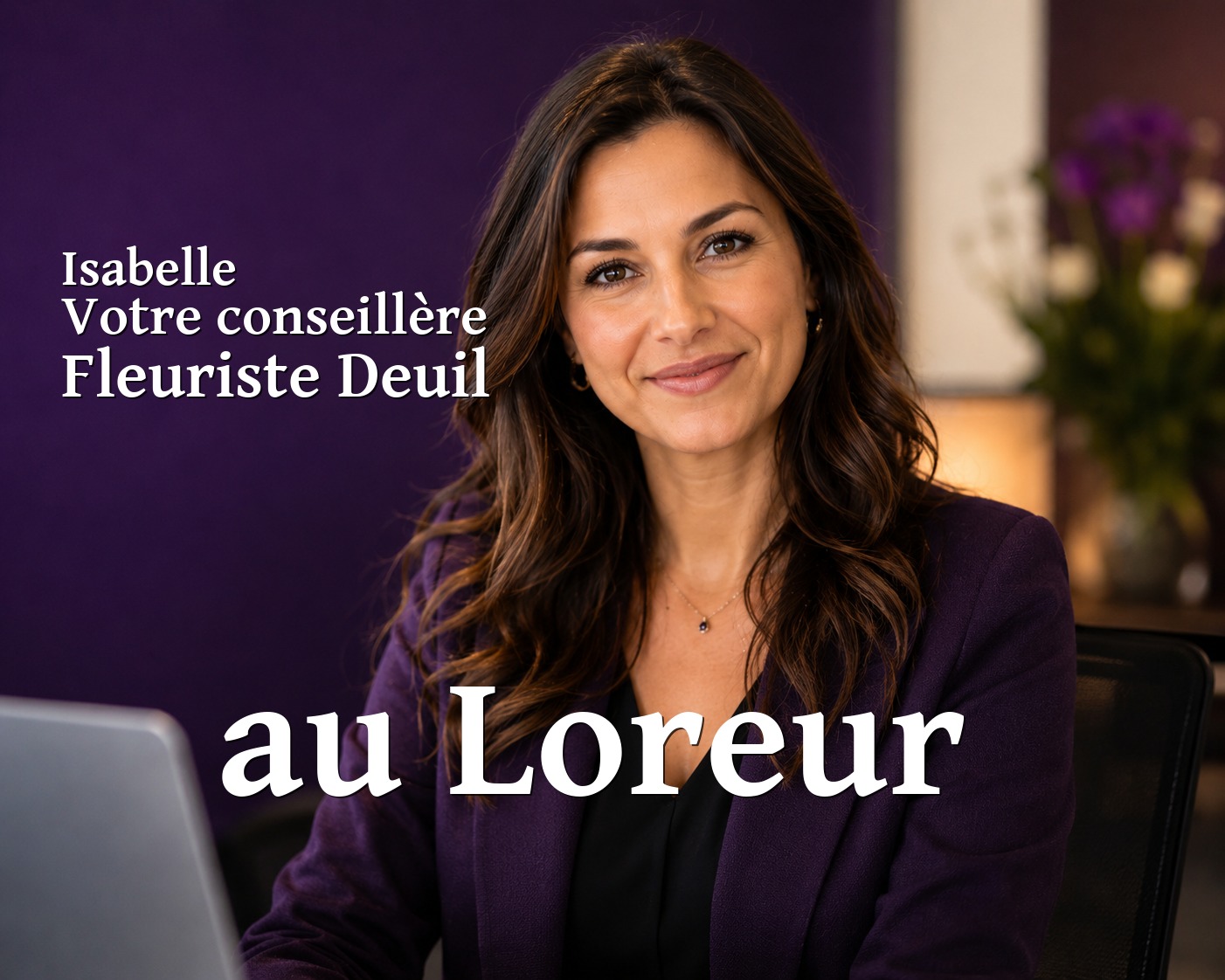Isabelle, votre conseillère Fleuriste Deuil au Loreur