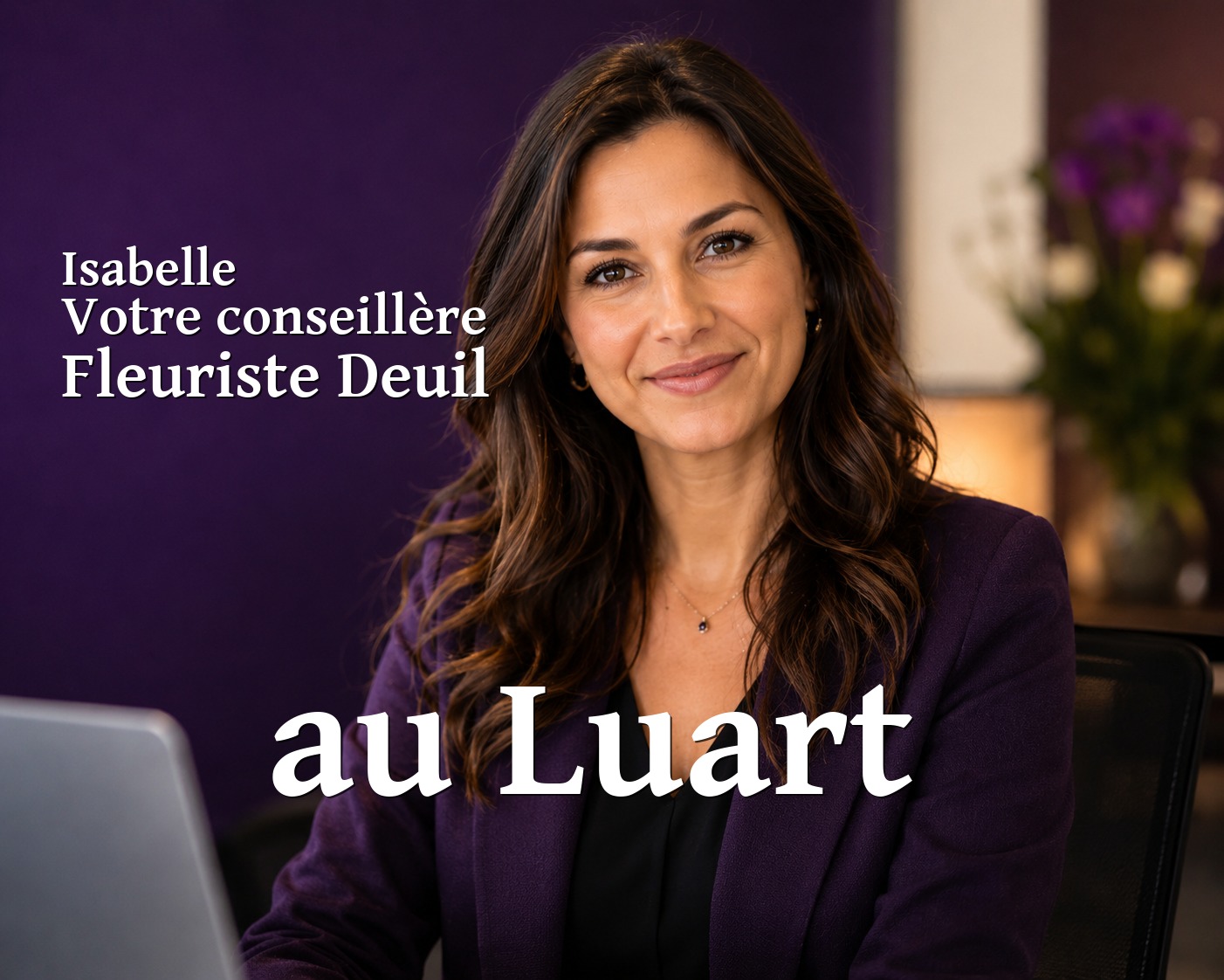 Isabelle, votre conseillère Fleuriste Deuil au Luart