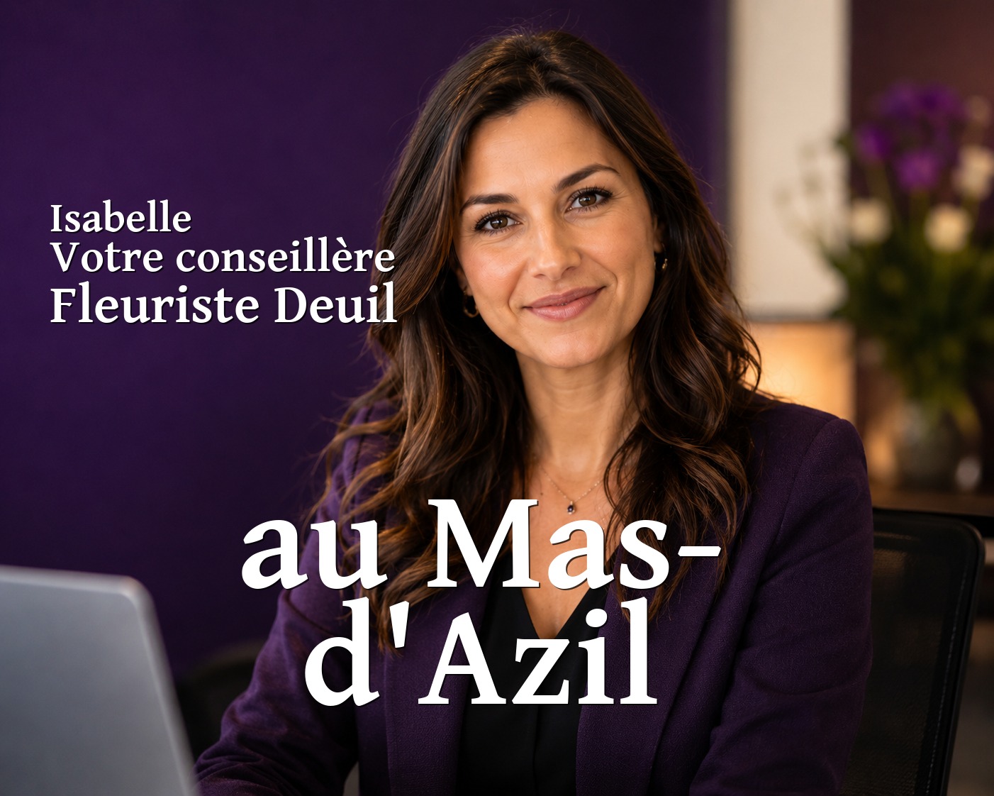 Isabelle, votre conseillère Fleuriste Deuil au Mas-d'Azil
