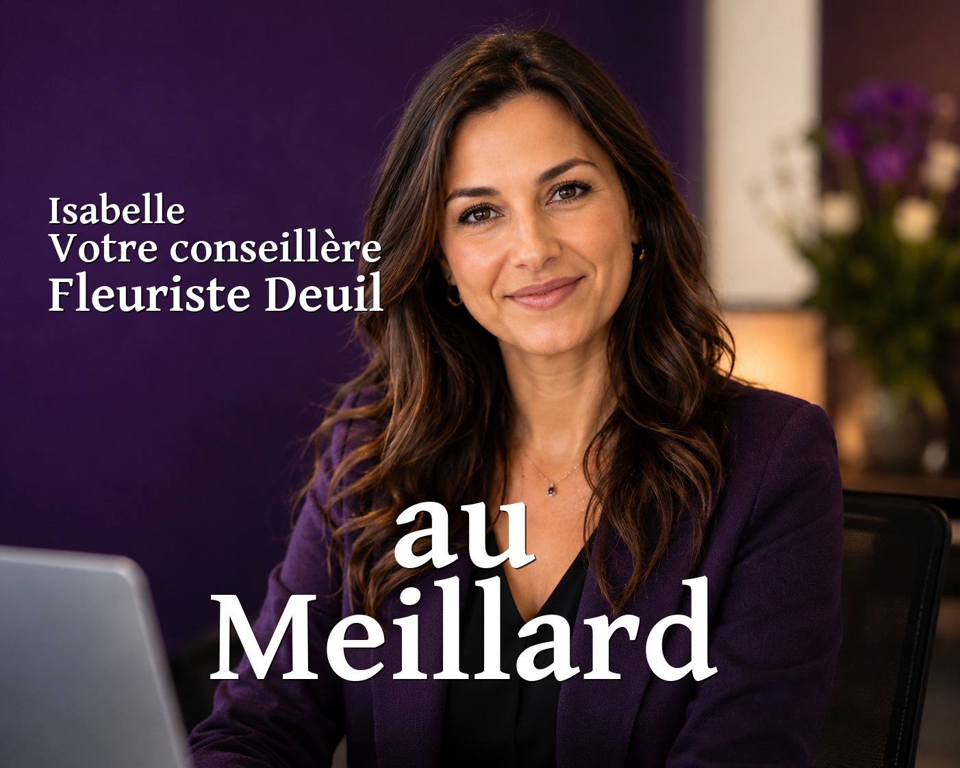 Isabelle, votre conseillère Fleuriste Deuil au Meillard