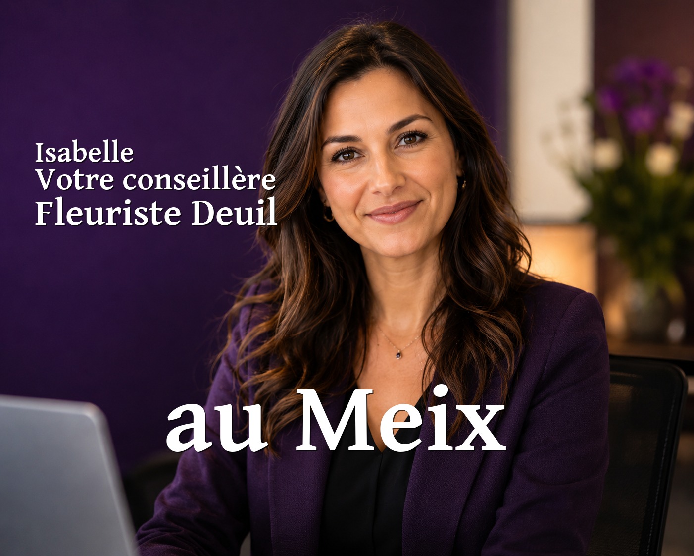 Isabelle, votre conseillère Fleuriste Deuil au Meix