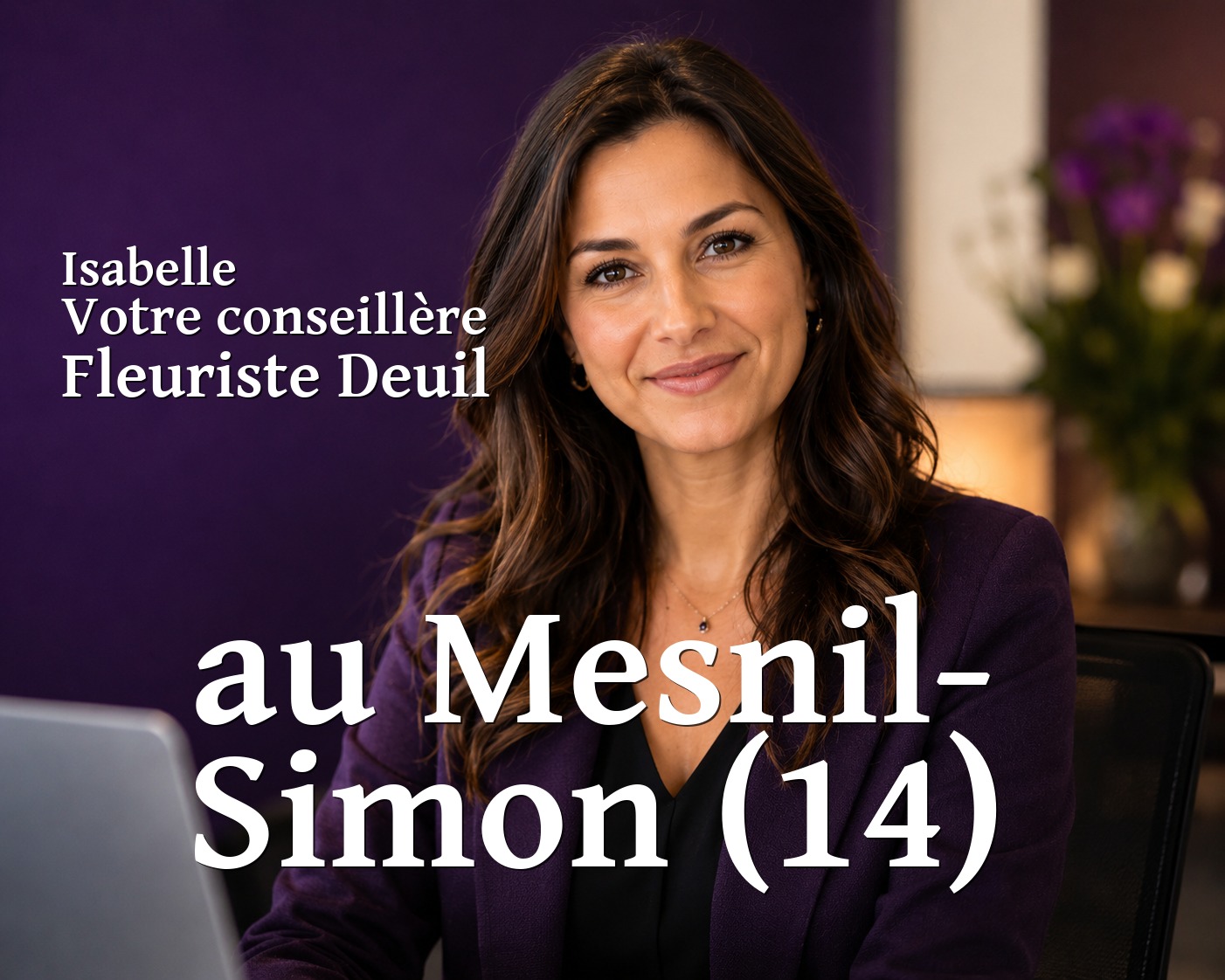 Isabelle, votre conseillère Fleuriste Deuil au Mesnil-Simon (14)