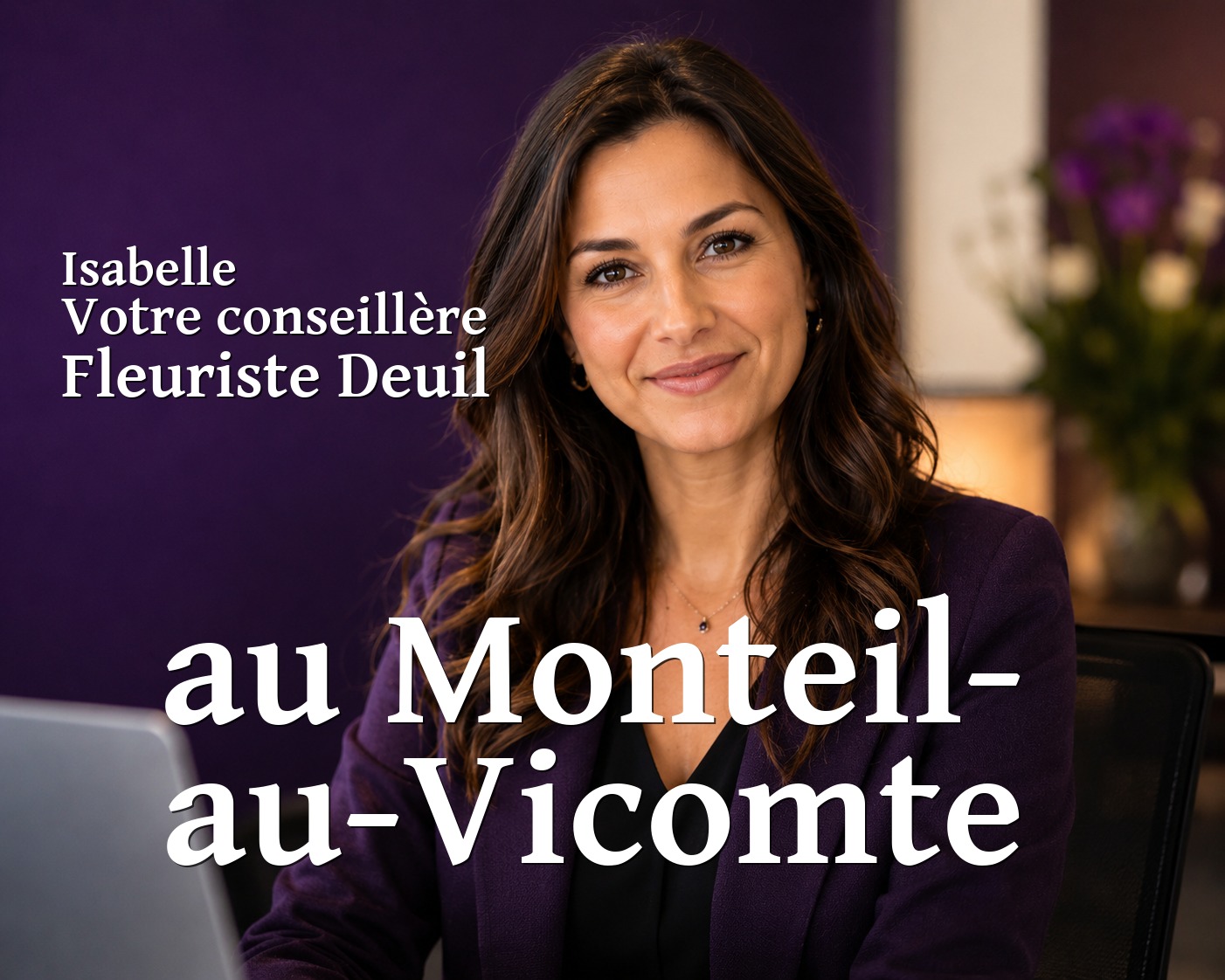 Isabelle, votre conseillère Fleuriste Deuil au Monteil-au-Vicomte