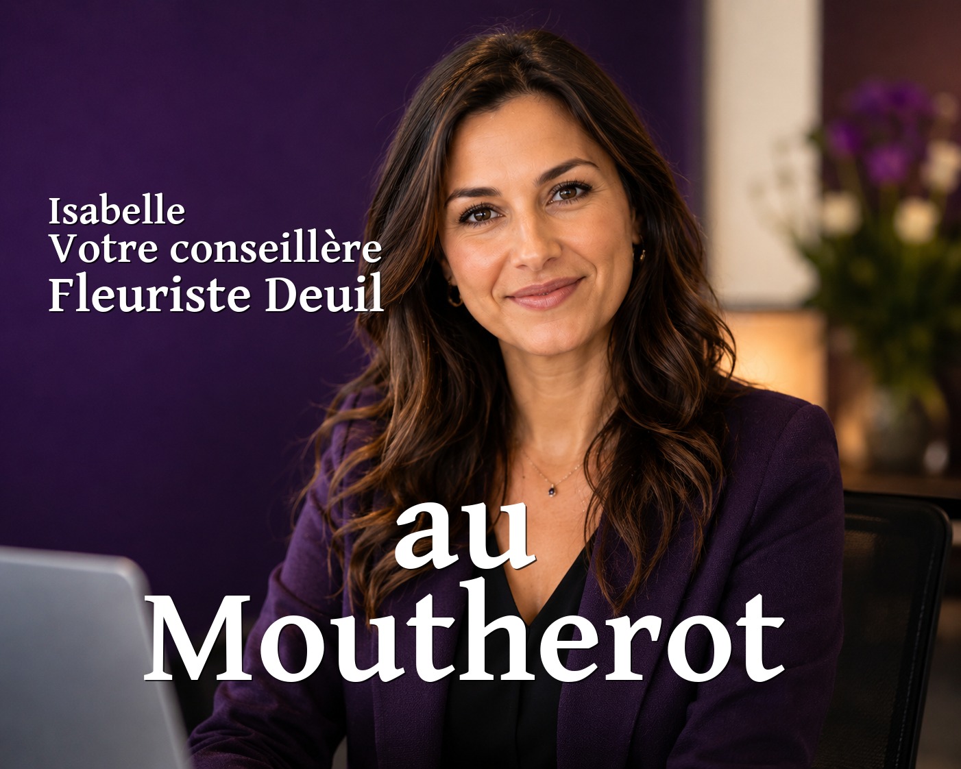Isabelle, votre conseillère Fleuriste Deuil au Moutherot