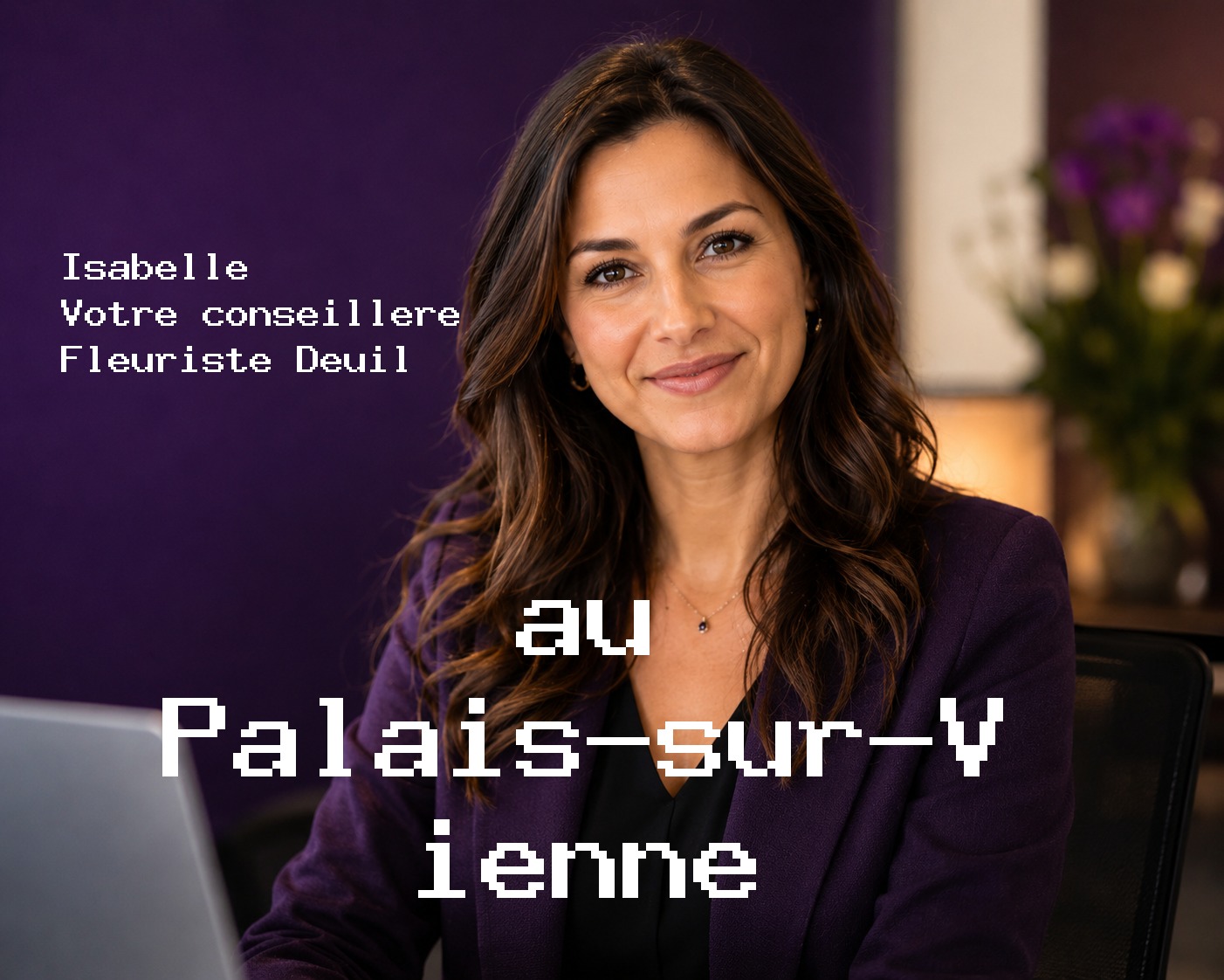 Isabelle, votre conseillère Fleuriste Deuil au Palais-sur-Vienne
