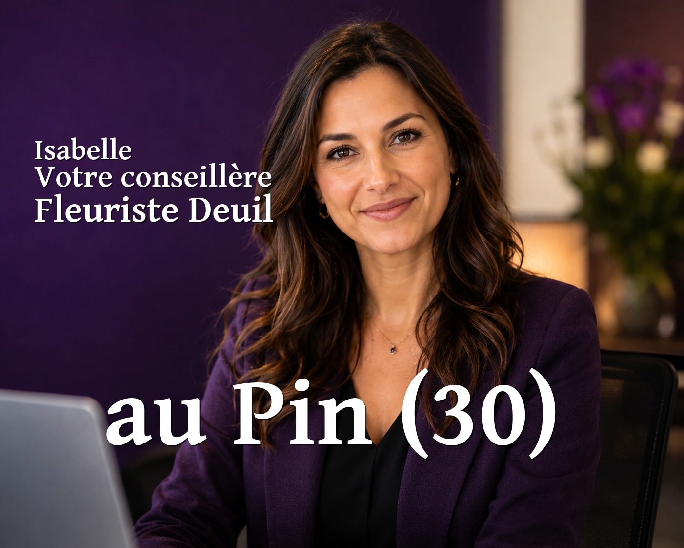 Isabelle, votre conseillère Fleuriste Deuil au Pin (30)