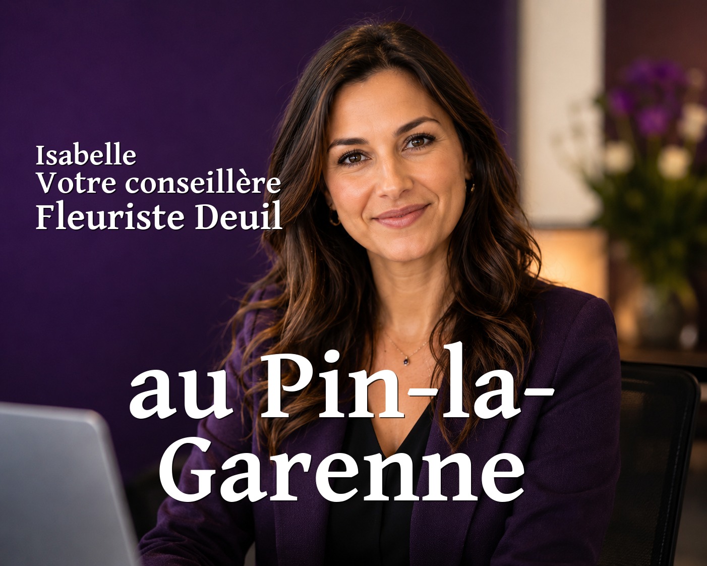 Isabelle, votre conseillère Fleuriste Deuil au Pin-la-Garenne
