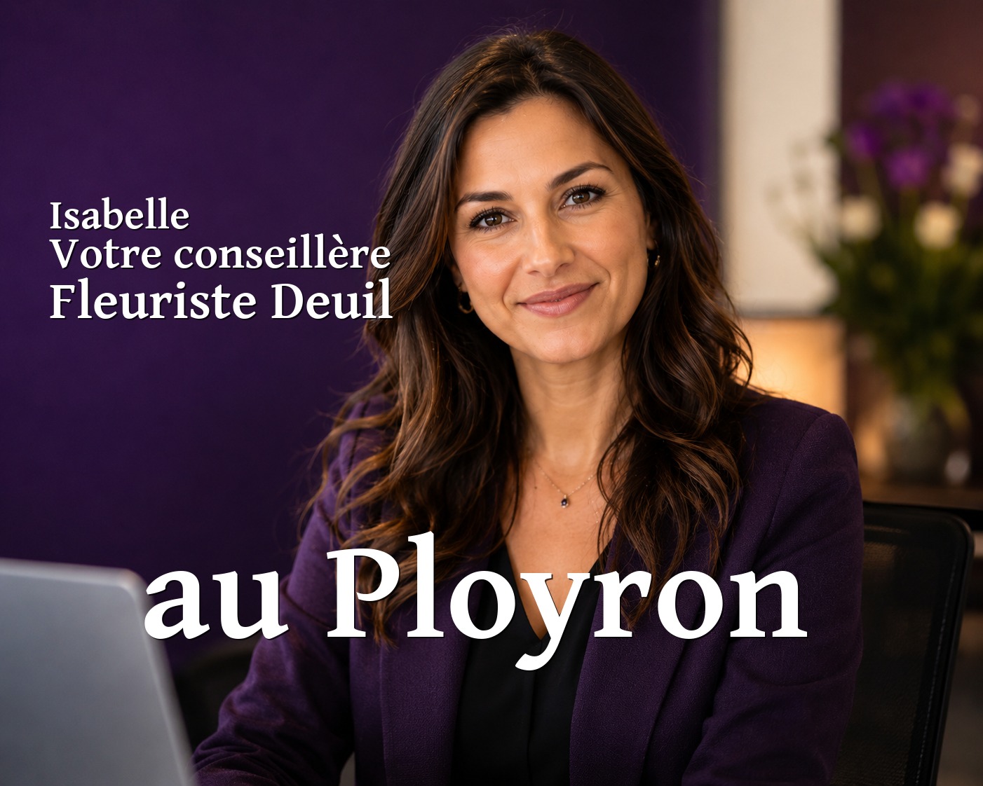 Isabelle, votre conseillère Fleuriste Deuil au Ployron