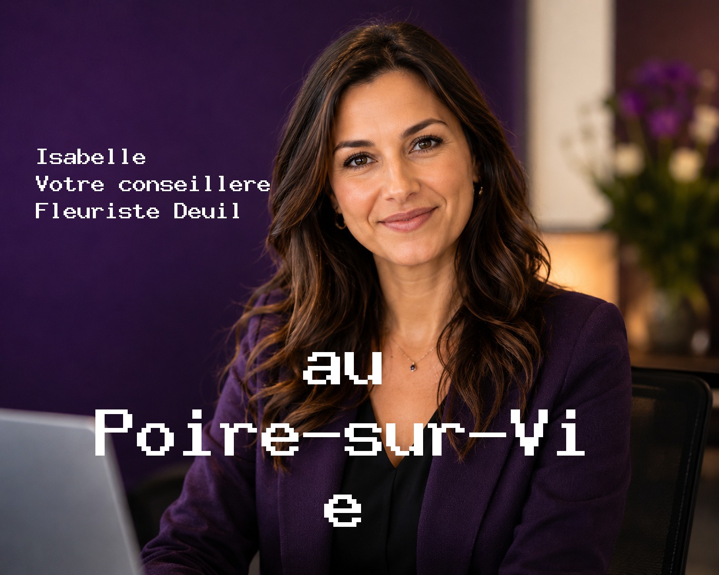 Isabelle, votre conseillère Fleuriste Deuil au Poiré-sur-Vie