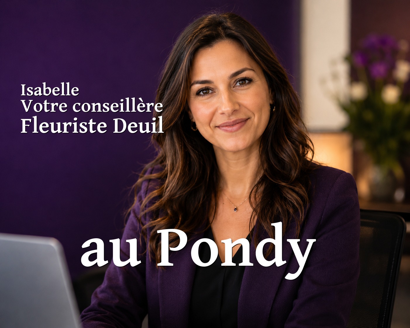 Isabelle, votre conseillère Fleuriste Deuil au Pondy