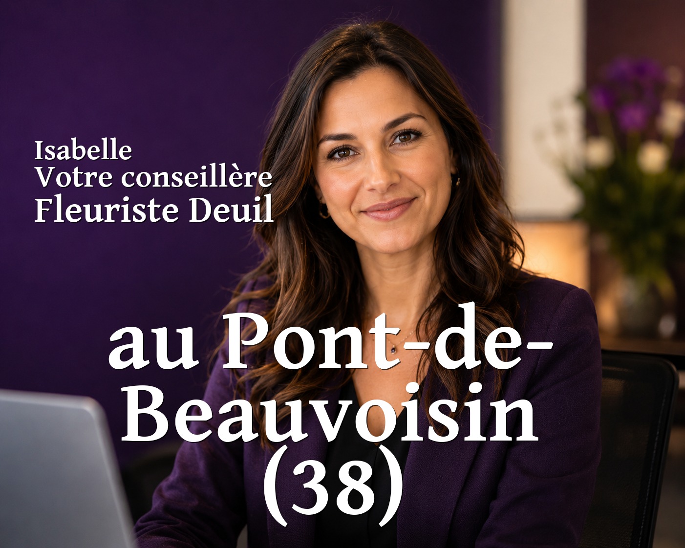 Isabelle, votre conseillère Fleuriste Deuil au Pont-de-Beauvoisin (38)
