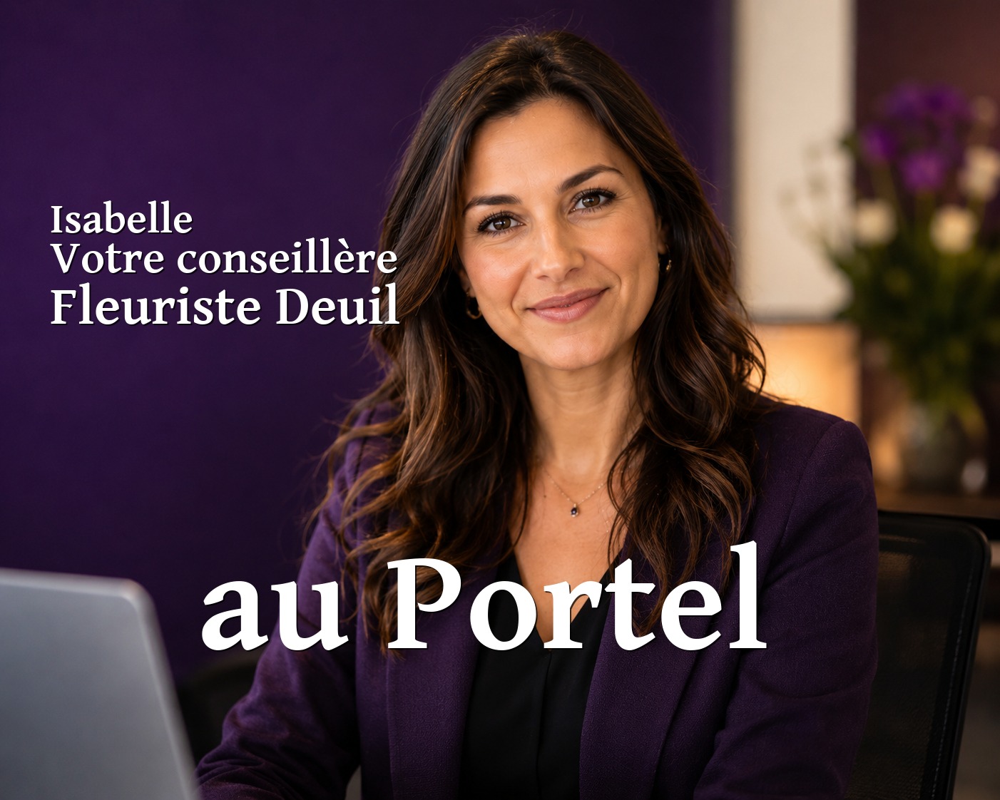 Isabelle, votre conseillère Fleuriste Deuil au Portel