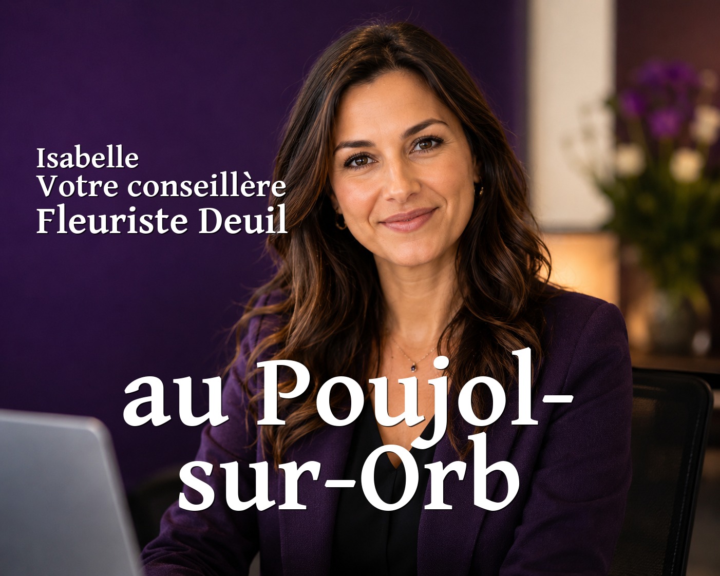 Isabelle, votre conseillère Fleuriste Deuil au Poujol-sur-Orb