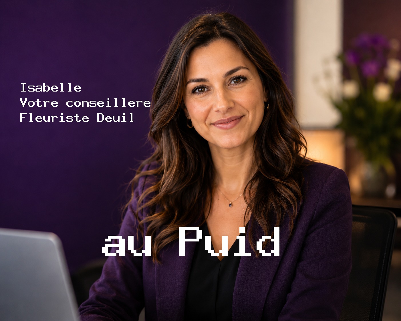 Isabelle, votre conseillère Fleuriste Deuil au Puid