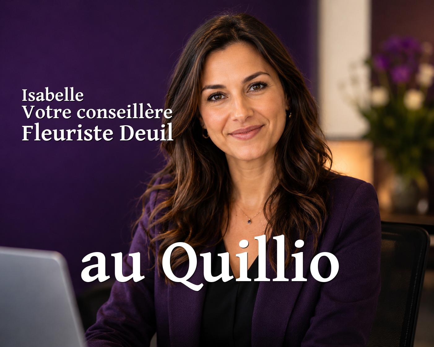 Isabelle, votre conseillère Fleuriste Deuil au Quillio