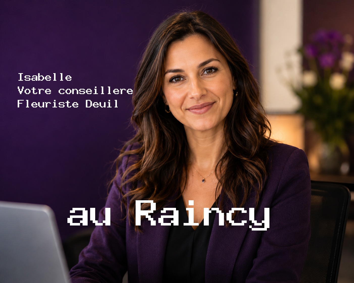 Isabelle, votre conseillère Fleuriste Deuil au Raincy