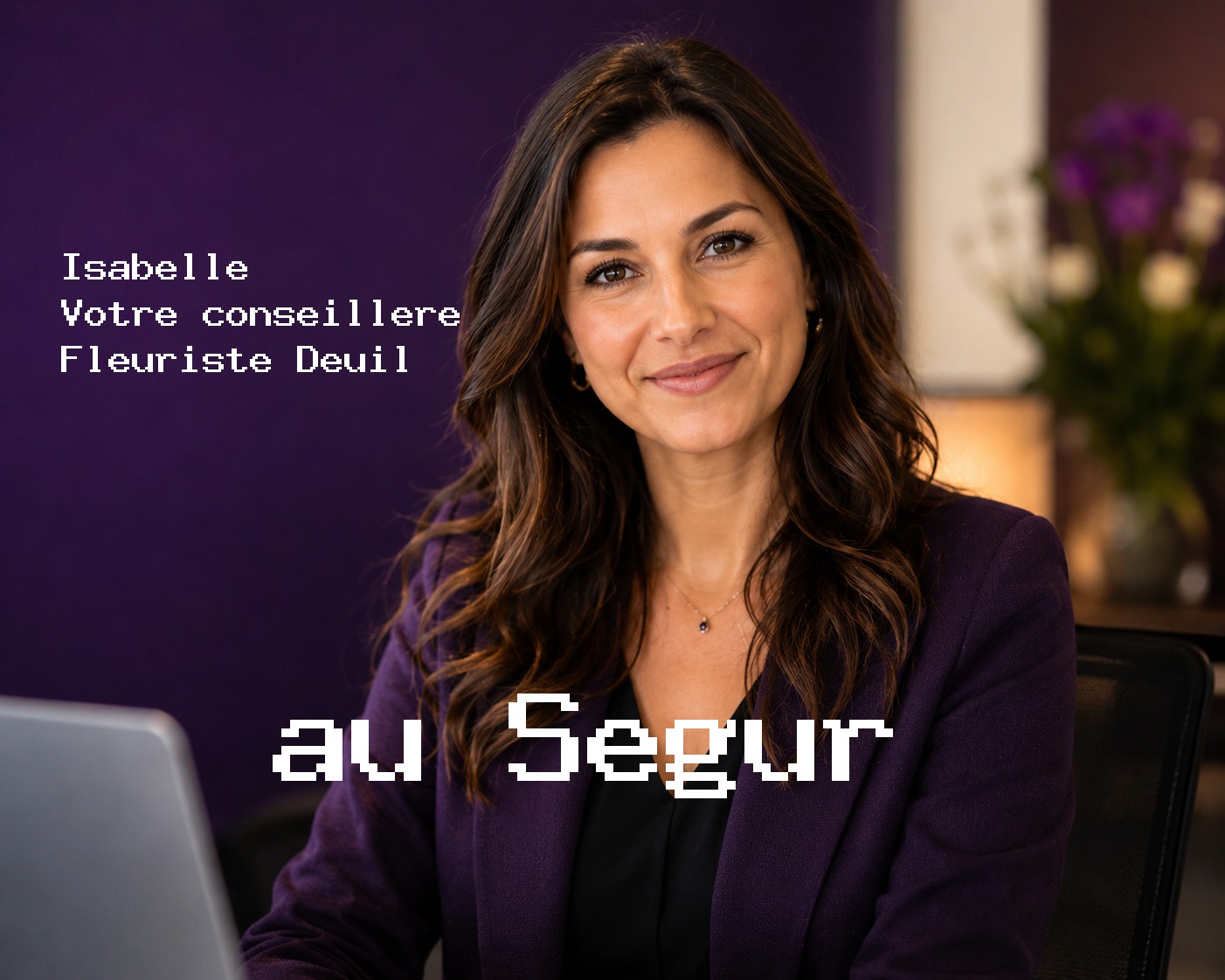 Isabelle, votre conseillère Fleuriste Deuil au Ségur