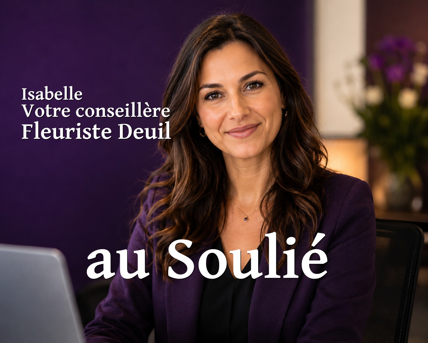 Isabelle, votre conseillère Fleuriste Deuil au Soulié