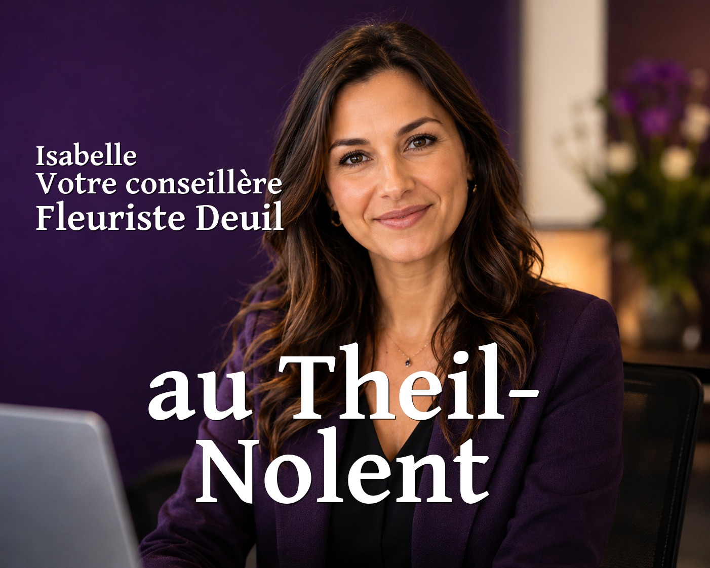 Isabelle, votre conseillère Fleuriste Deuil au Theil-Nolent