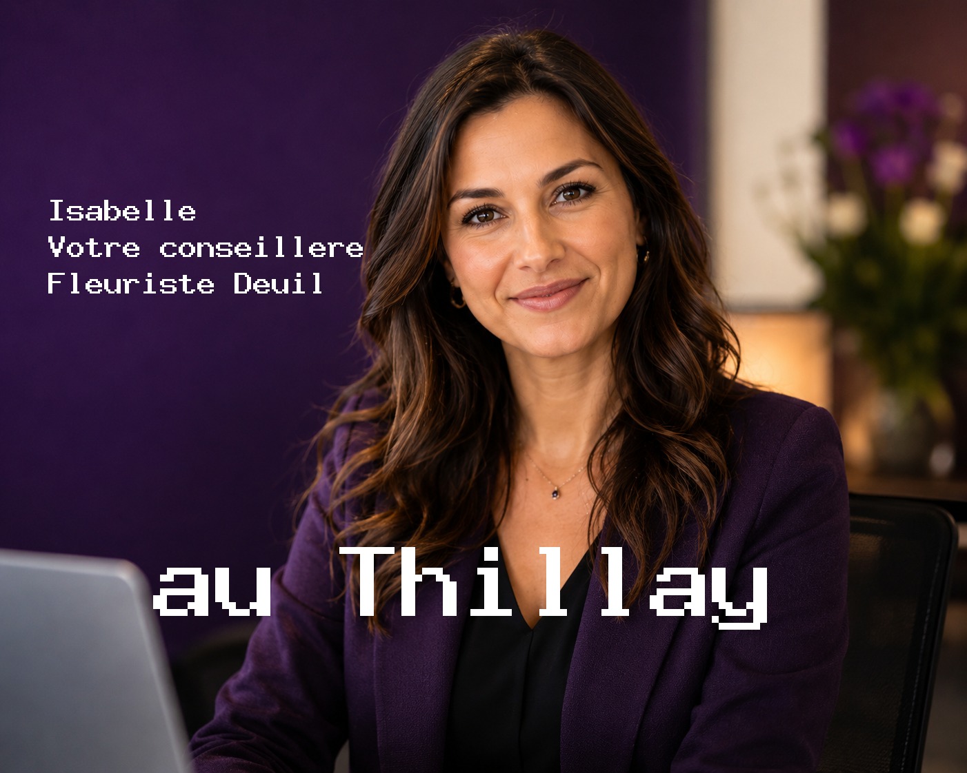 Isabelle, votre conseillère Fleuriste Deuil au Thillay