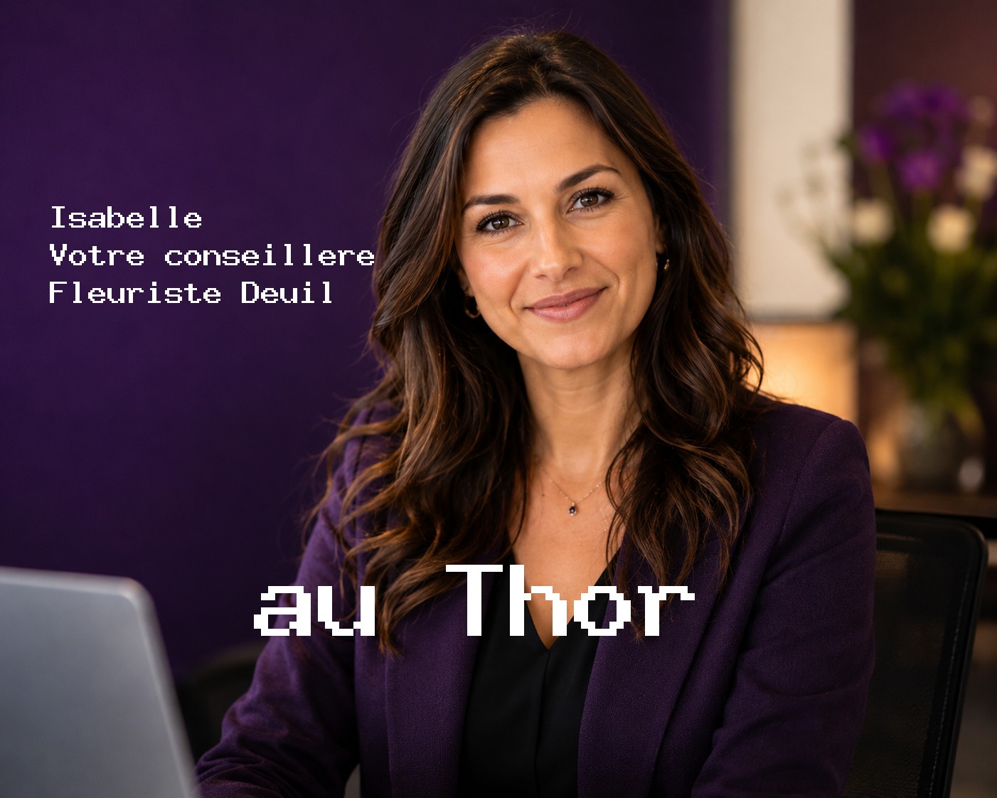 Isabelle, votre conseillère Fleuriste Deuil au Thor