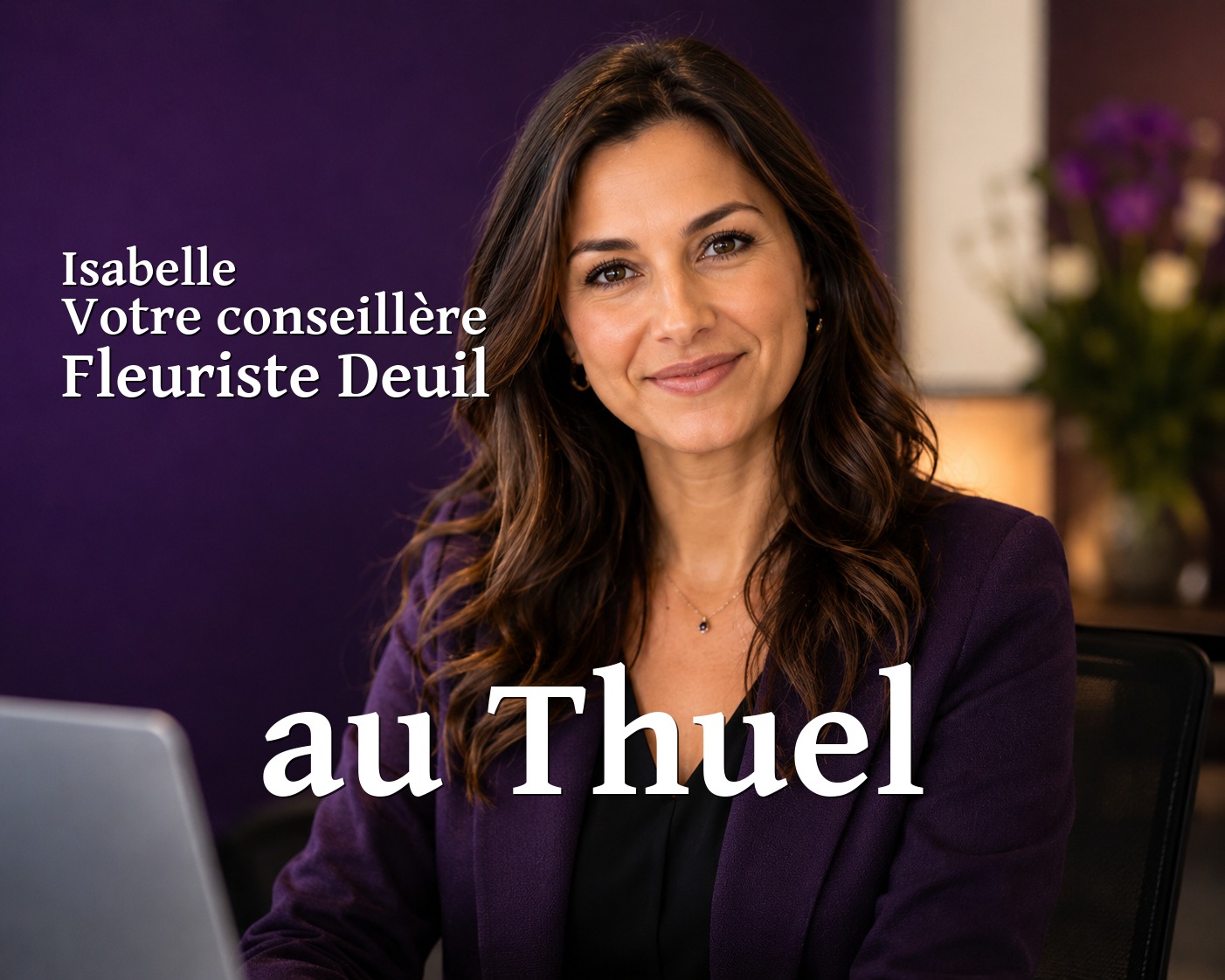Isabelle, votre conseillère Fleuriste Deuil au Thuel