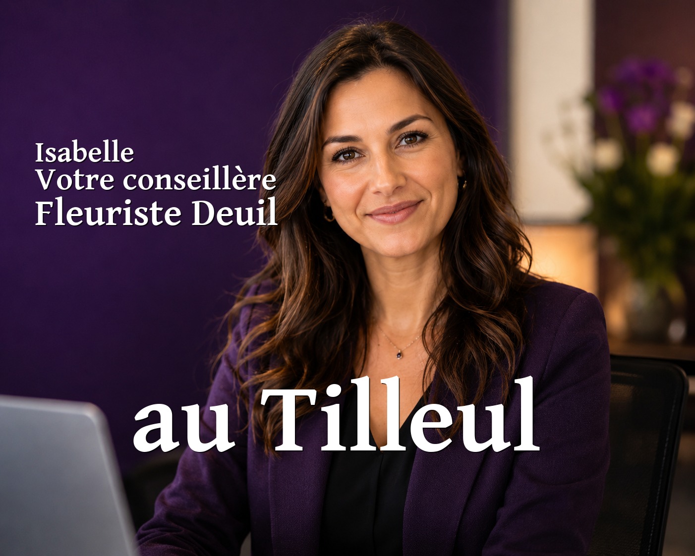 Isabelle, votre conseillère Fleuriste Deuil au Tilleul