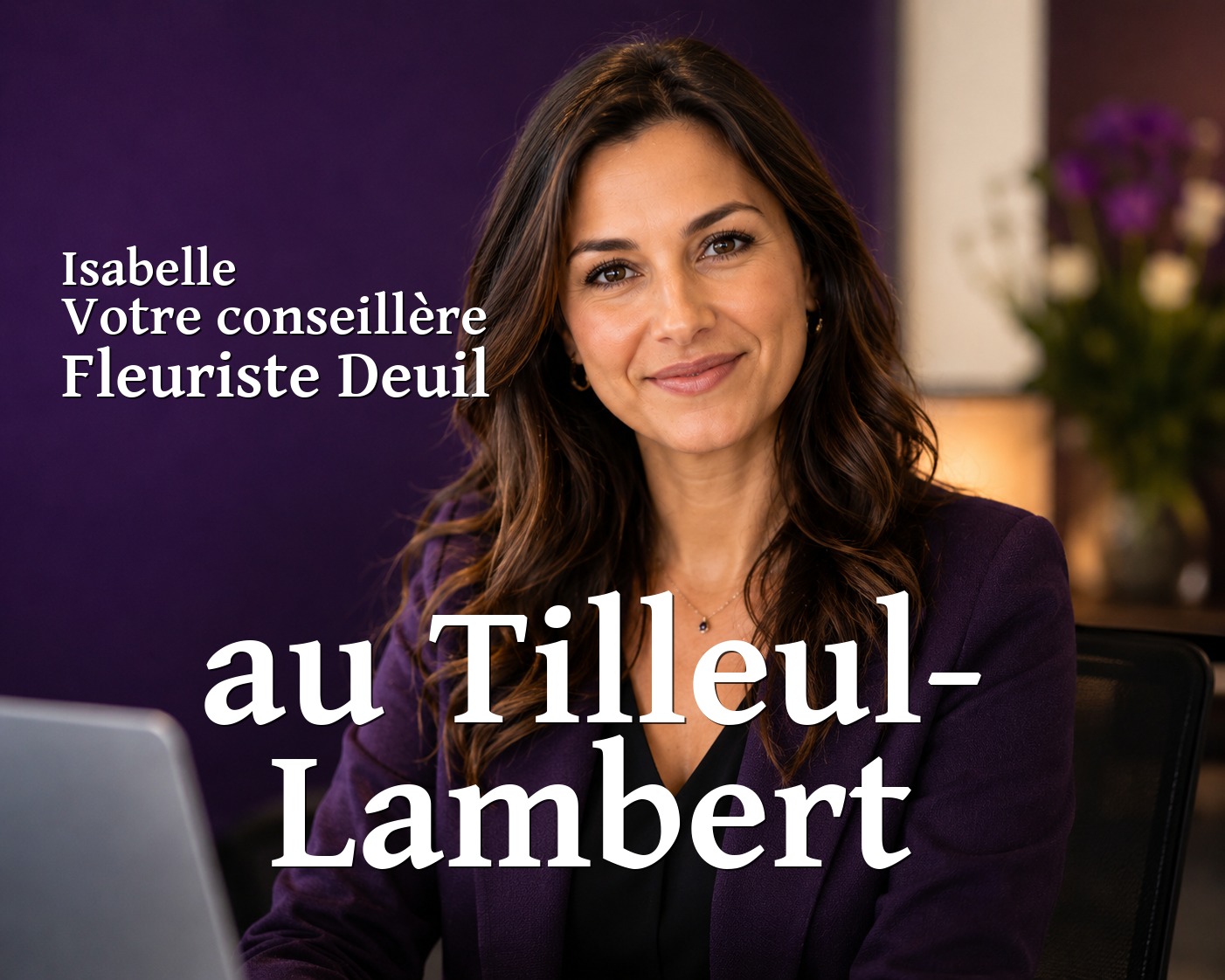 Isabelle, votre conseillère Fleuriste Deuil au Tilleul-Lambert