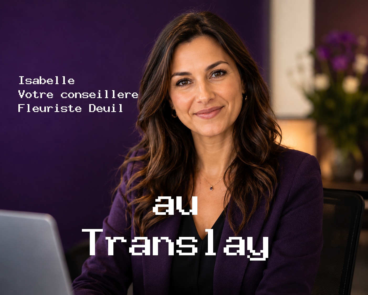 Isabelle, votre conseillère Fleuriste Deuil au Translay