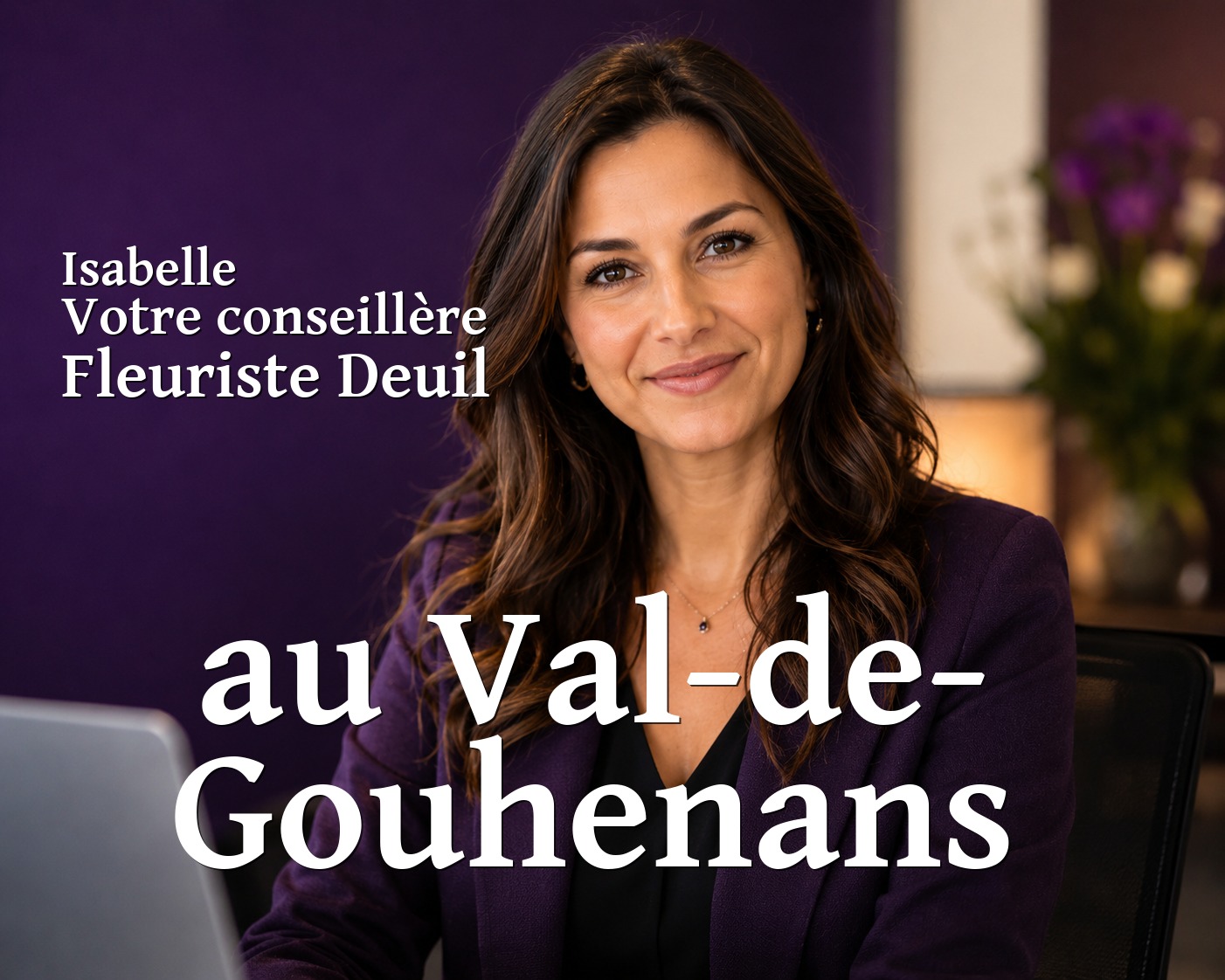 Isabelle, votre conseillère Fleuriste Deuil au Val-de-Gouhenans