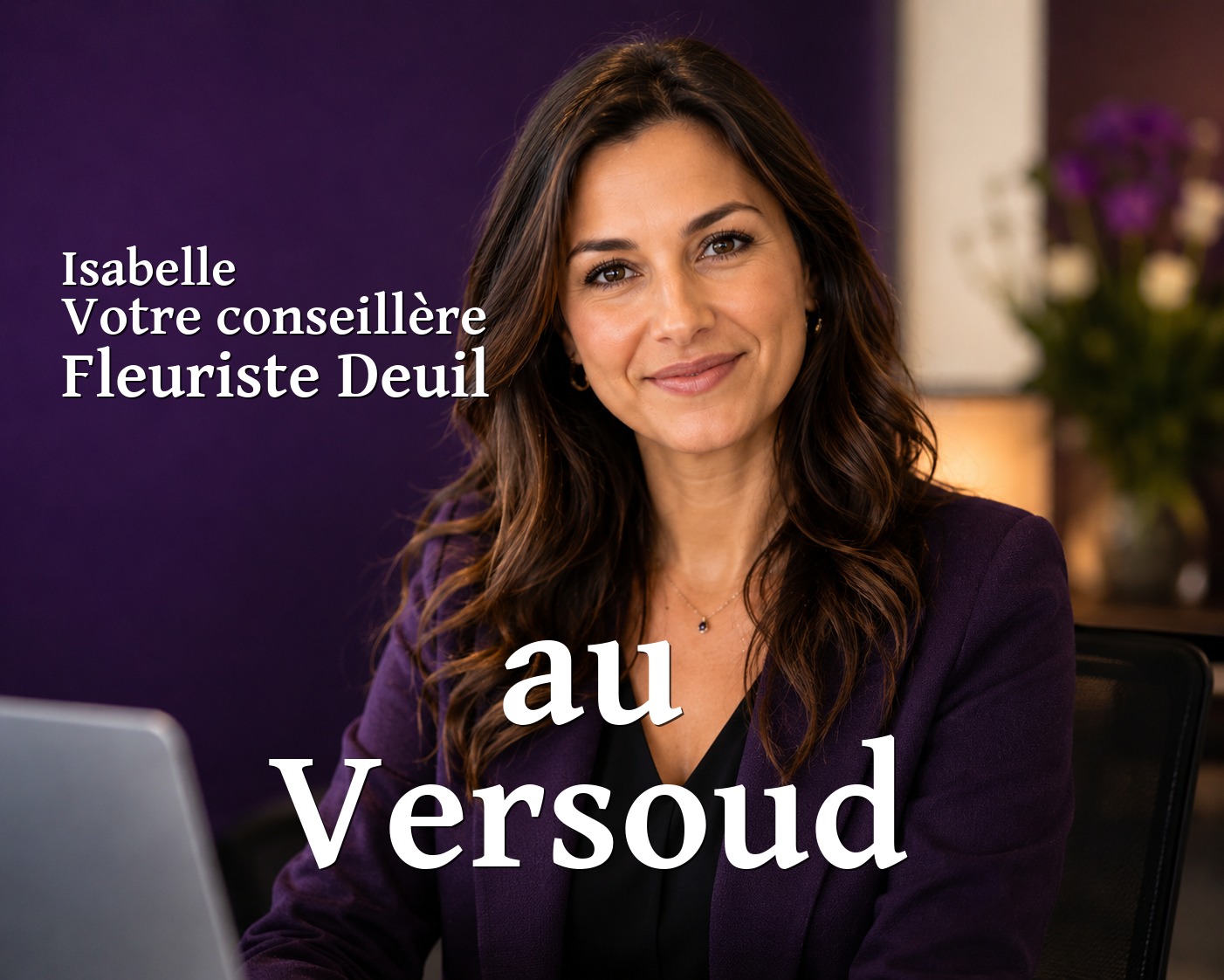 Isabelle, votre conseillère Fleuriste Deuil au Versoud
