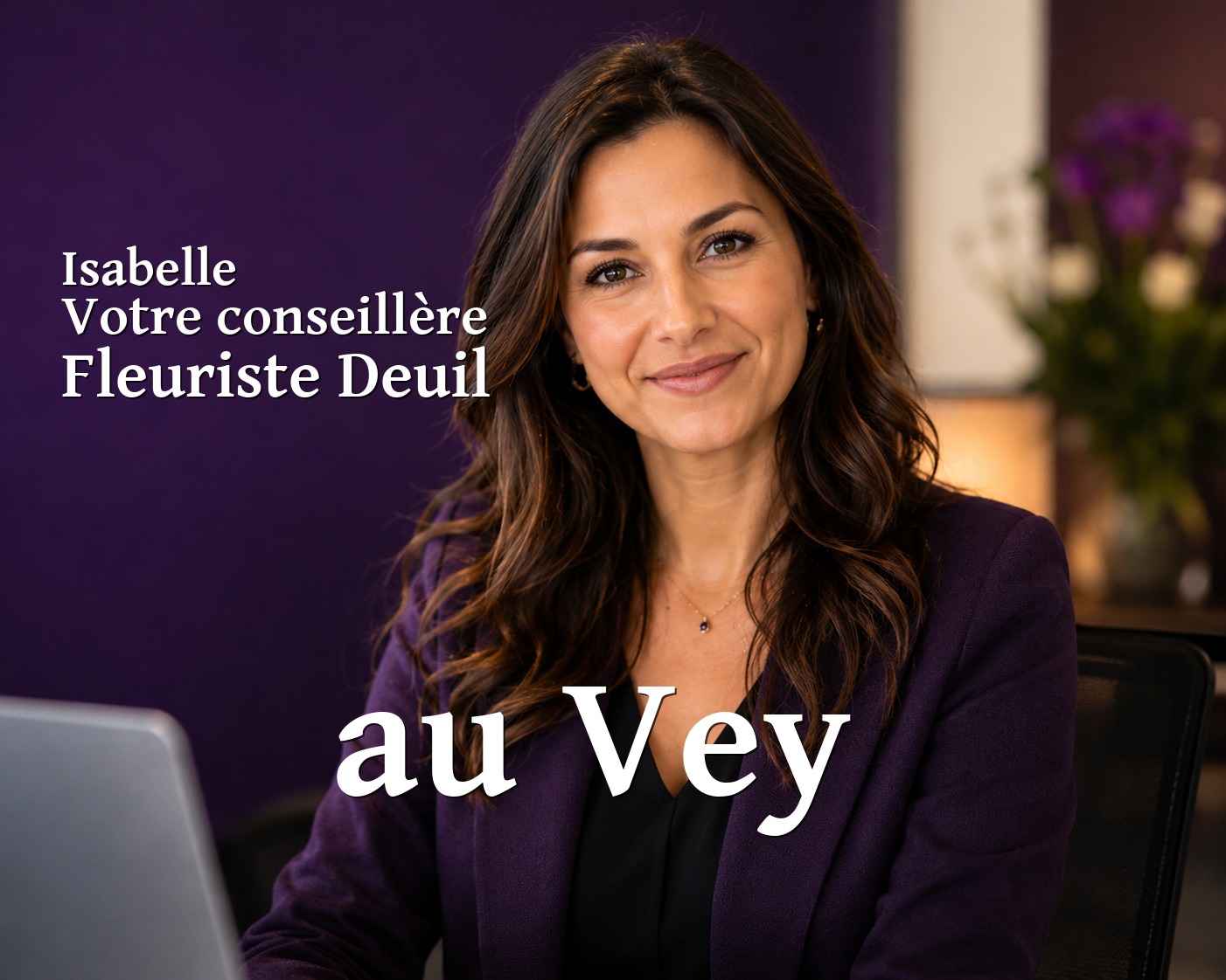 Isabelle, votre conseillère Fleuriste Deuil au Vey