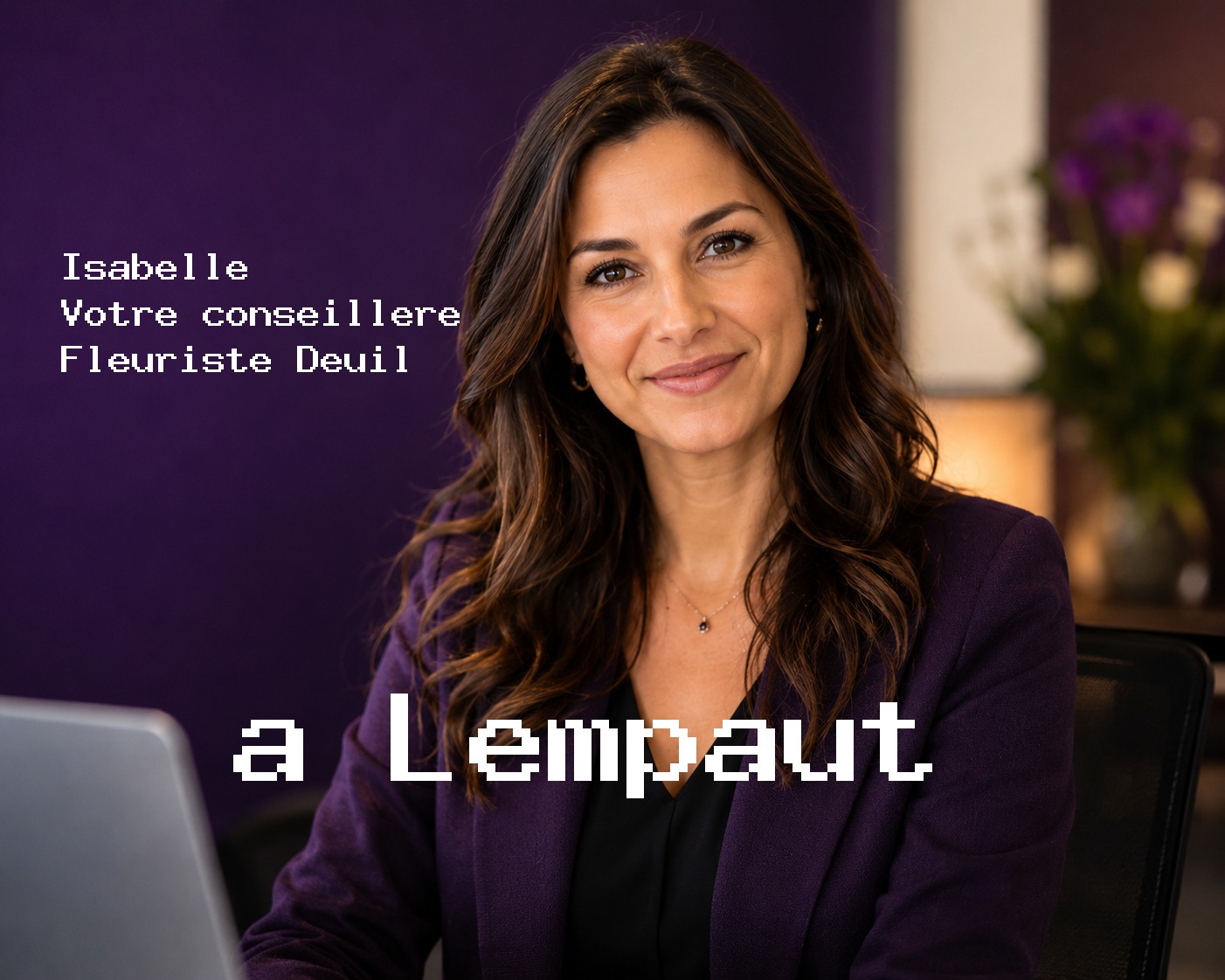 Isabelle, votre conseillère Fleuriste Deuil à Lempaut
